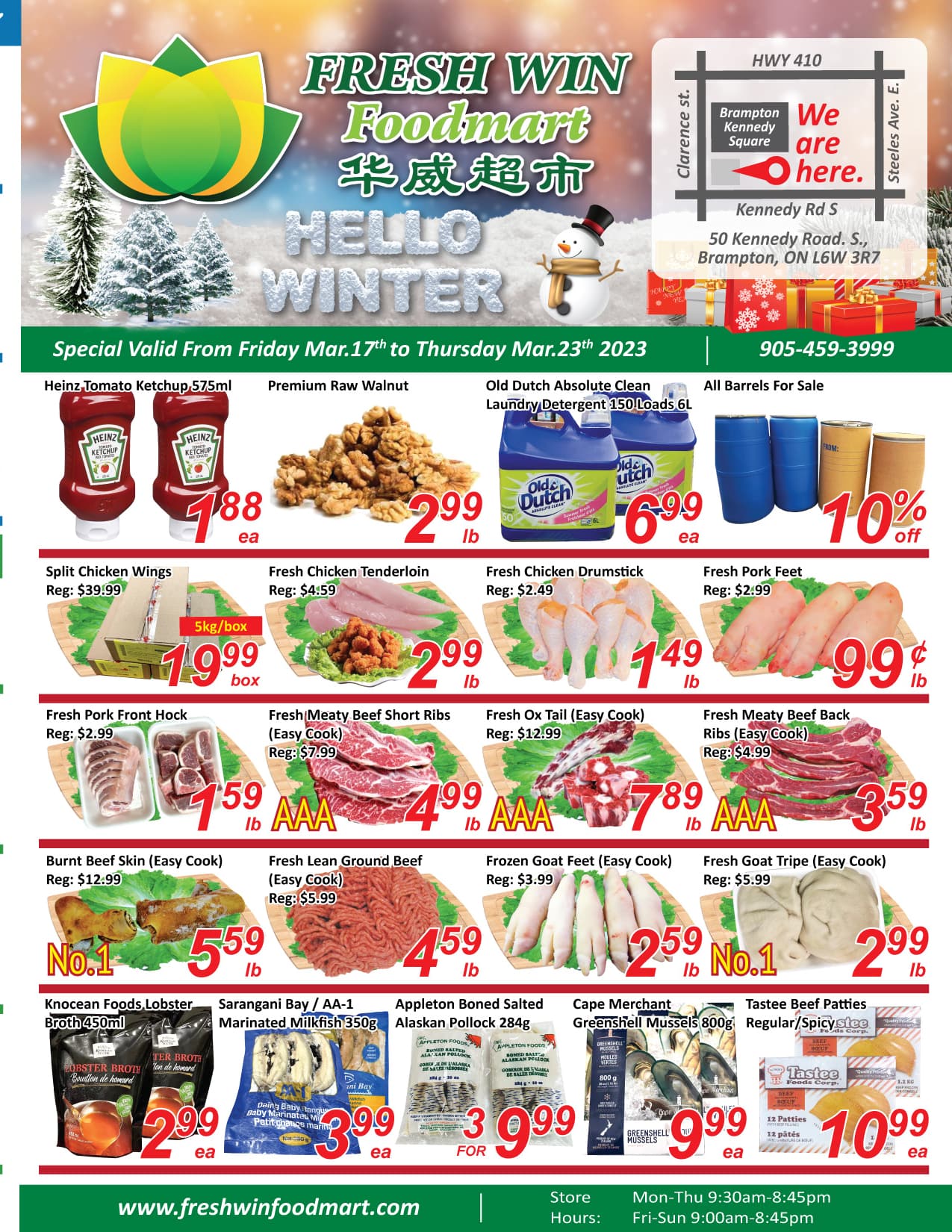 Seasons Foodmart - Brampton - Weekly Flyer Specials - Page 1
