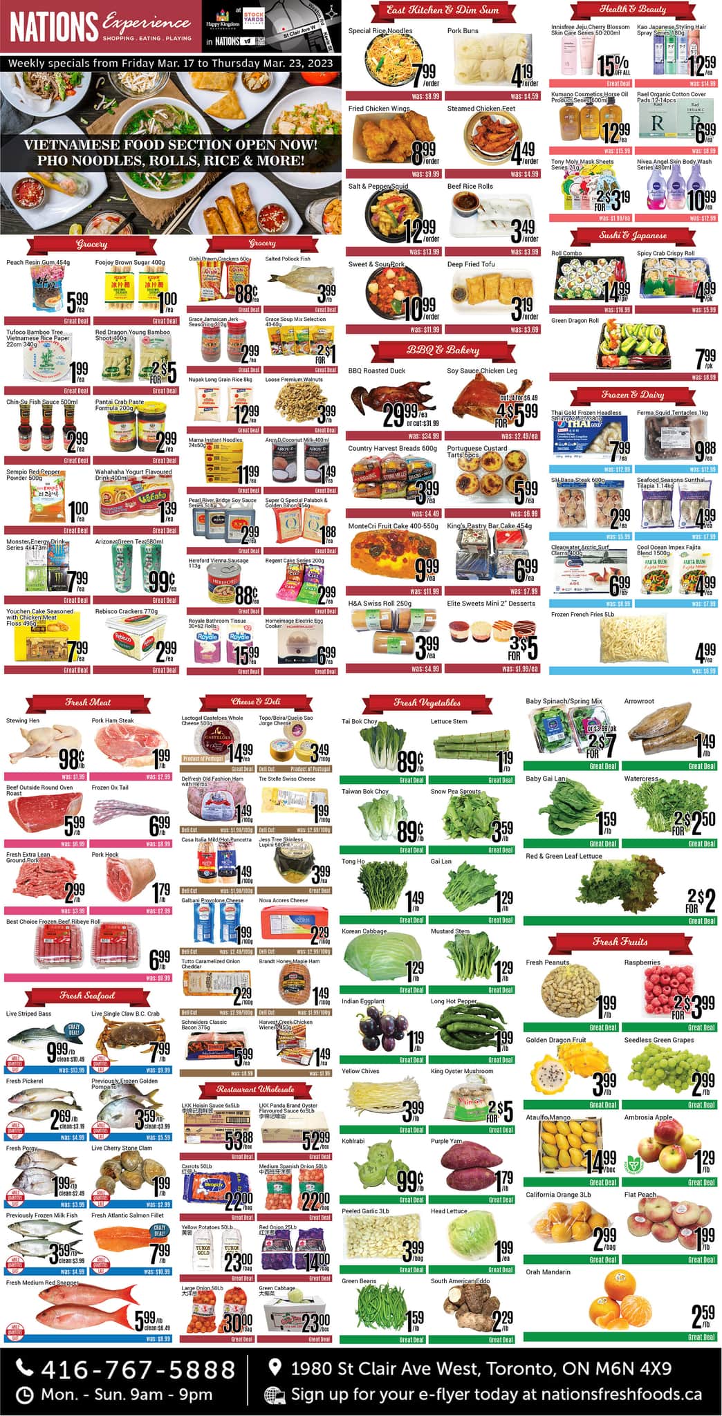 Nations Fresh Foods - Toronto - Weekly Flyer Specials - Page 1