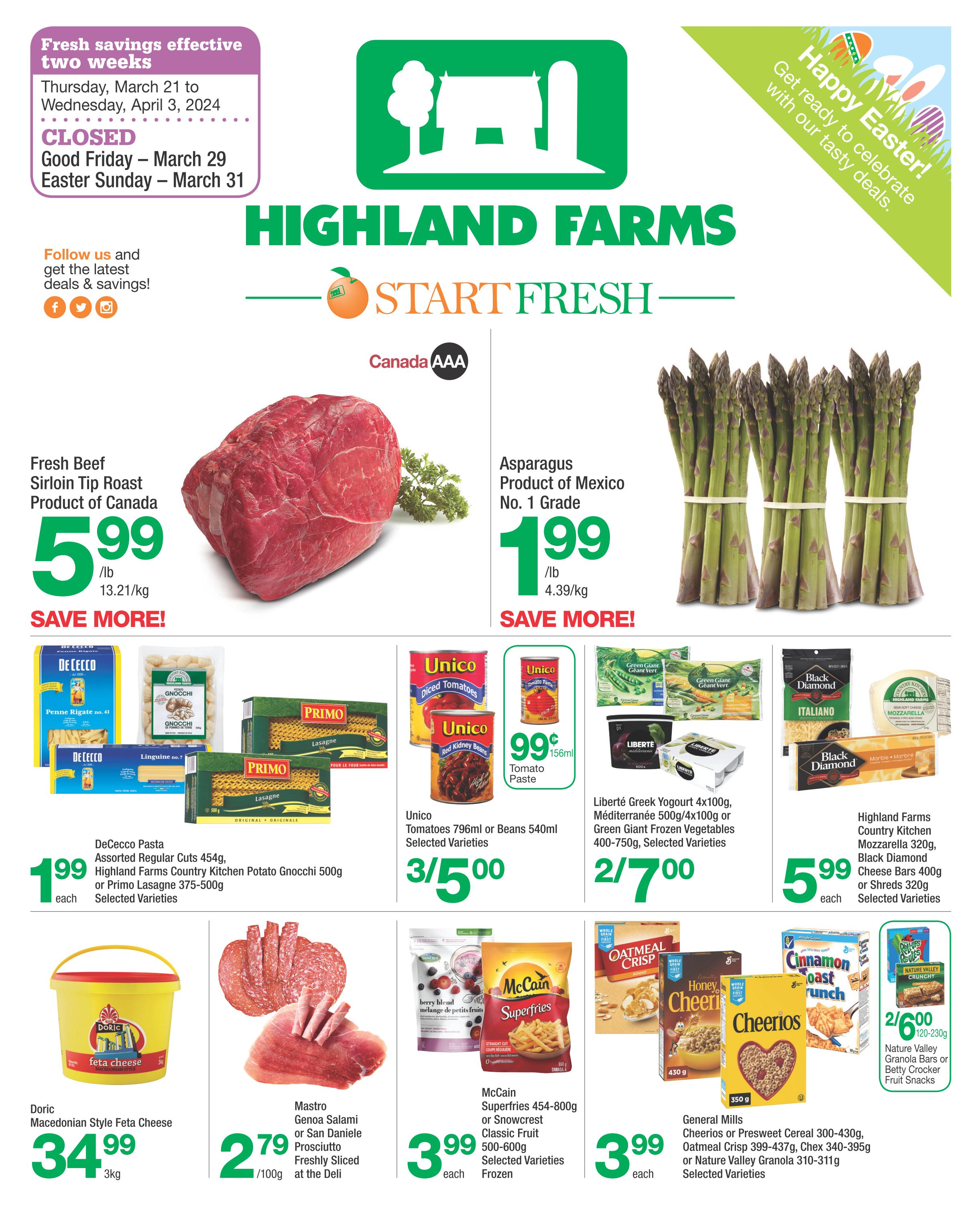Highland Farms - Flyer Specials