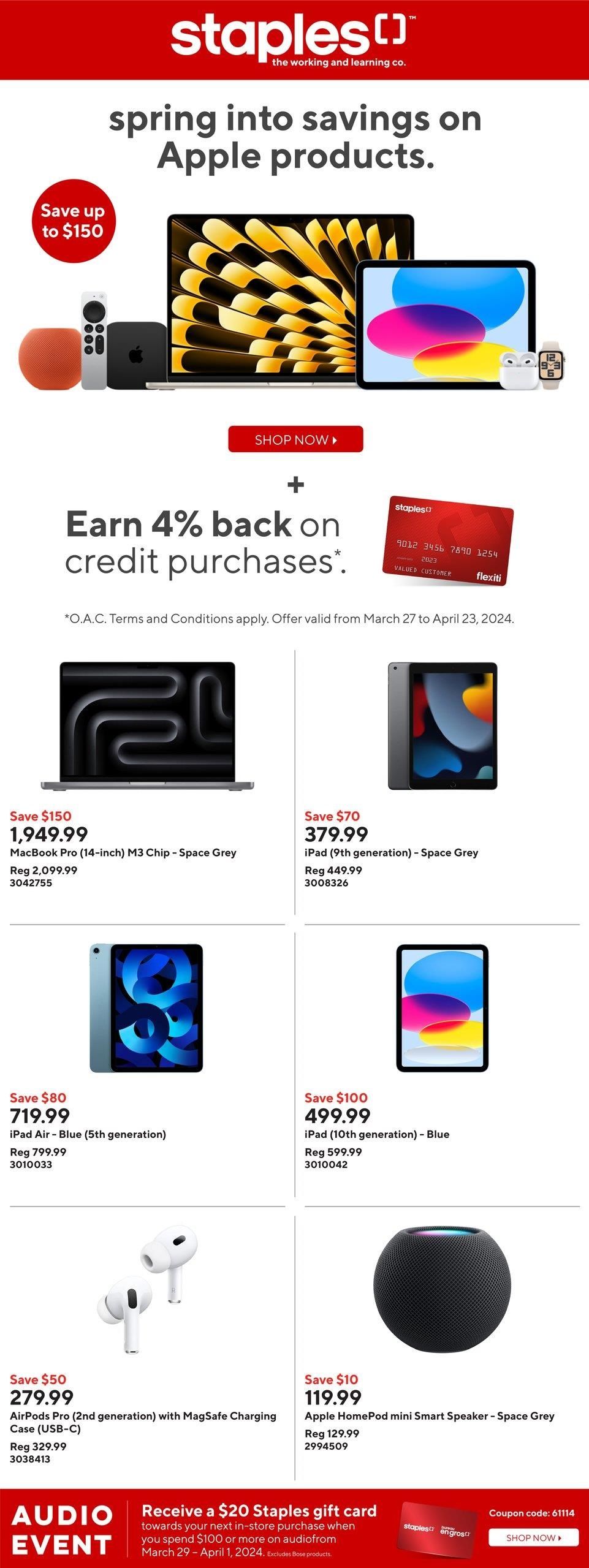 Staples - Weekly Flyer Specials