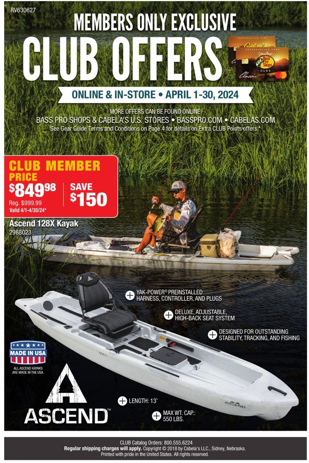 Bass Pro Shops - Members Only Exclusive Club Offers - Page 1