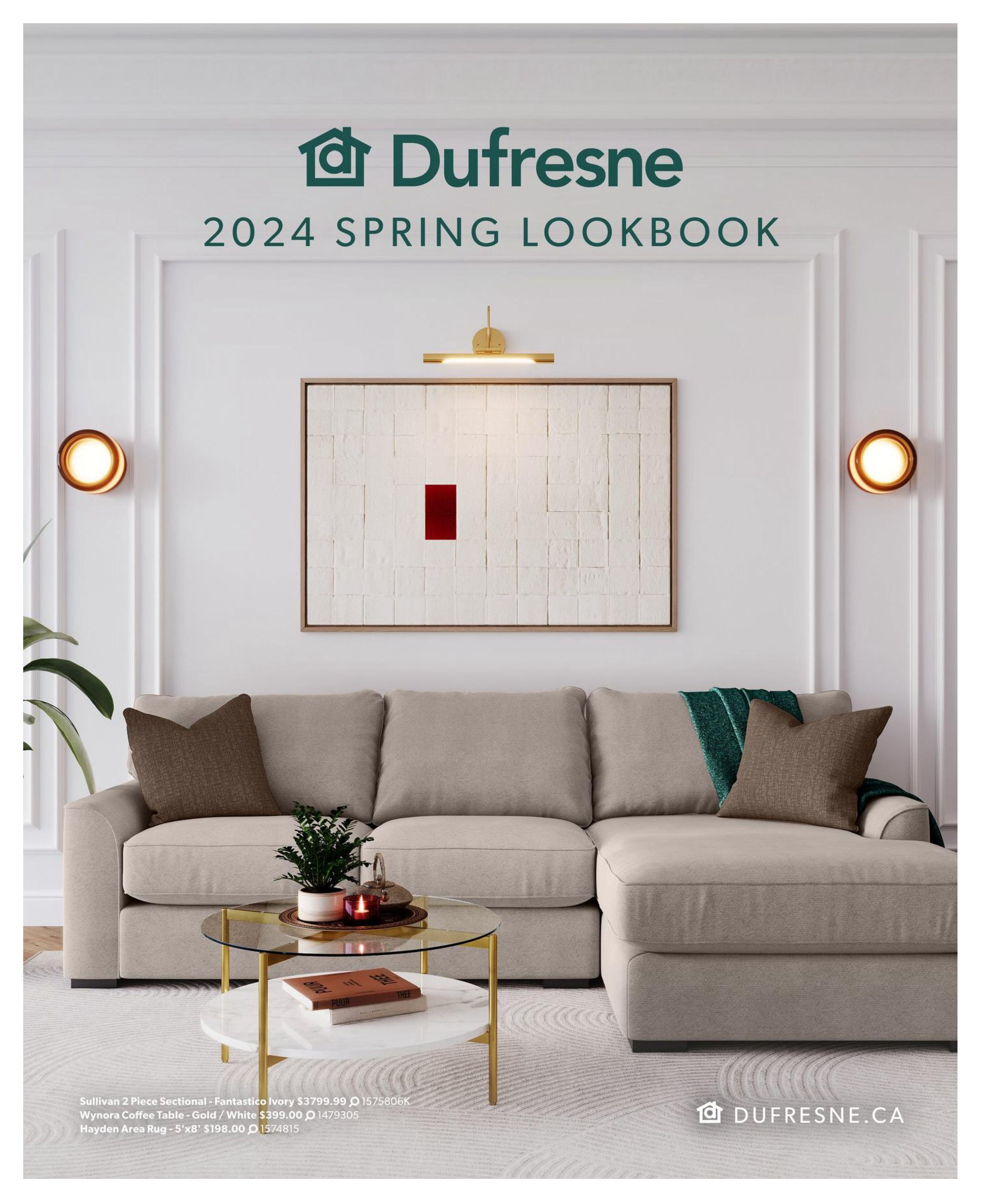 Dufresne Furniture - 2024 Spring Lookbook