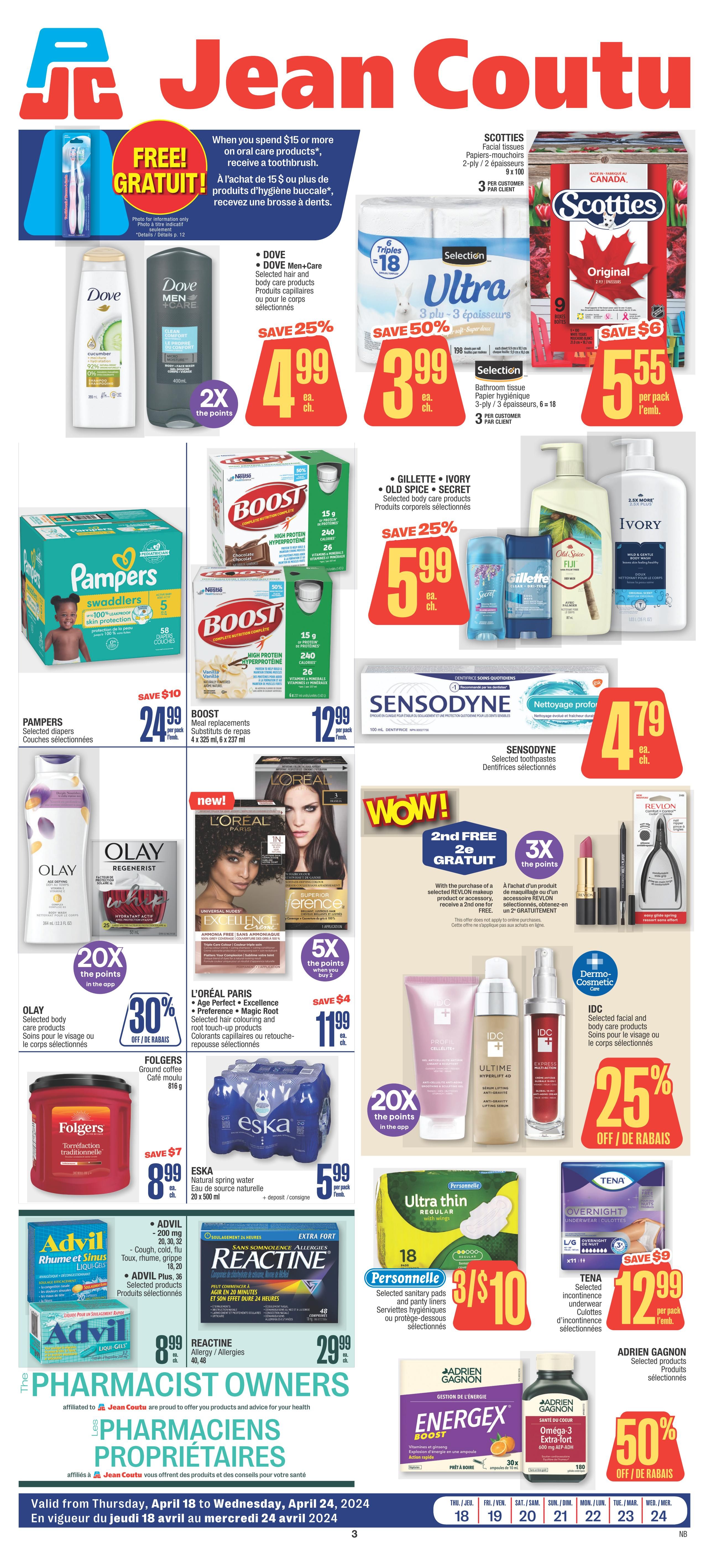 Jean Coutu - New Brunswick - Weekly Flyer Specials