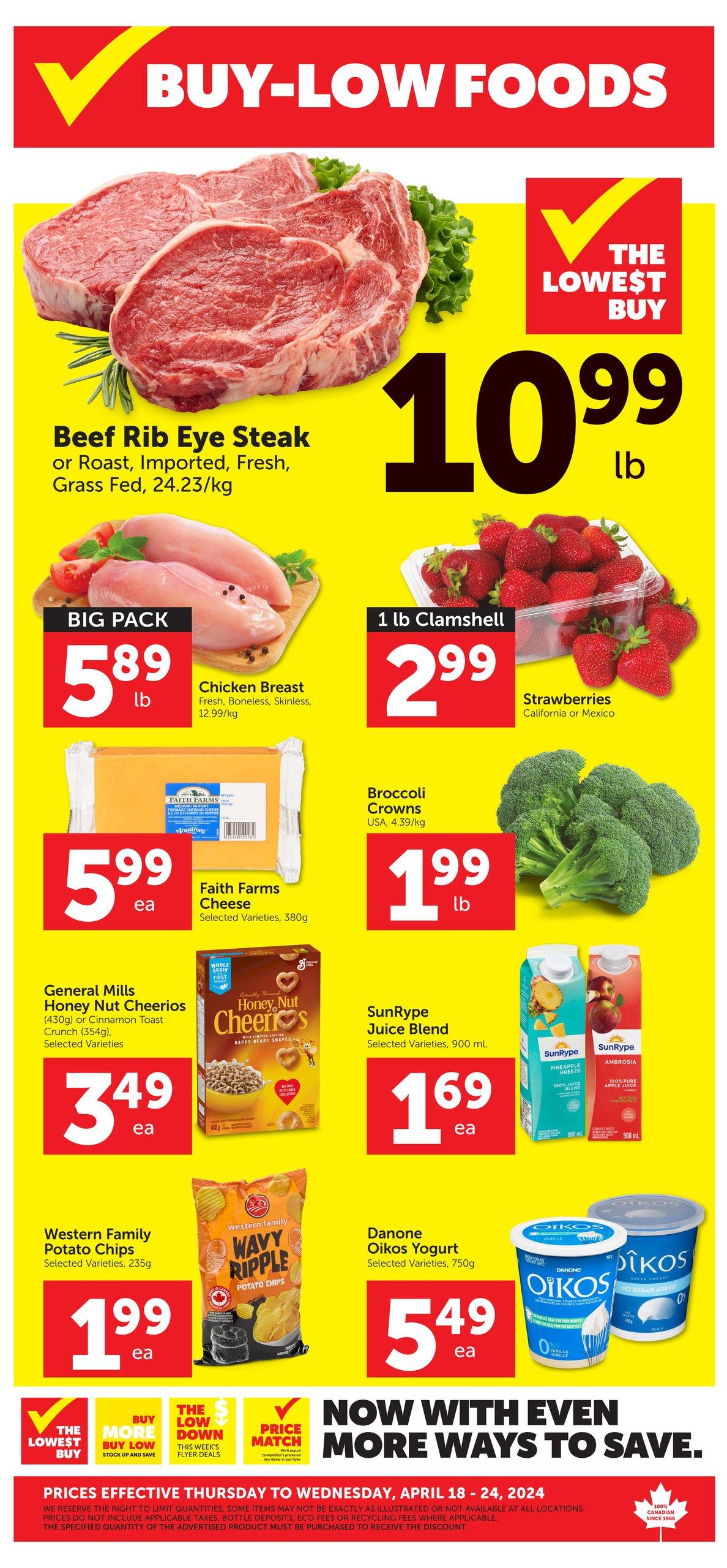 Buy-Low Foods - Weekly Flyer Specials