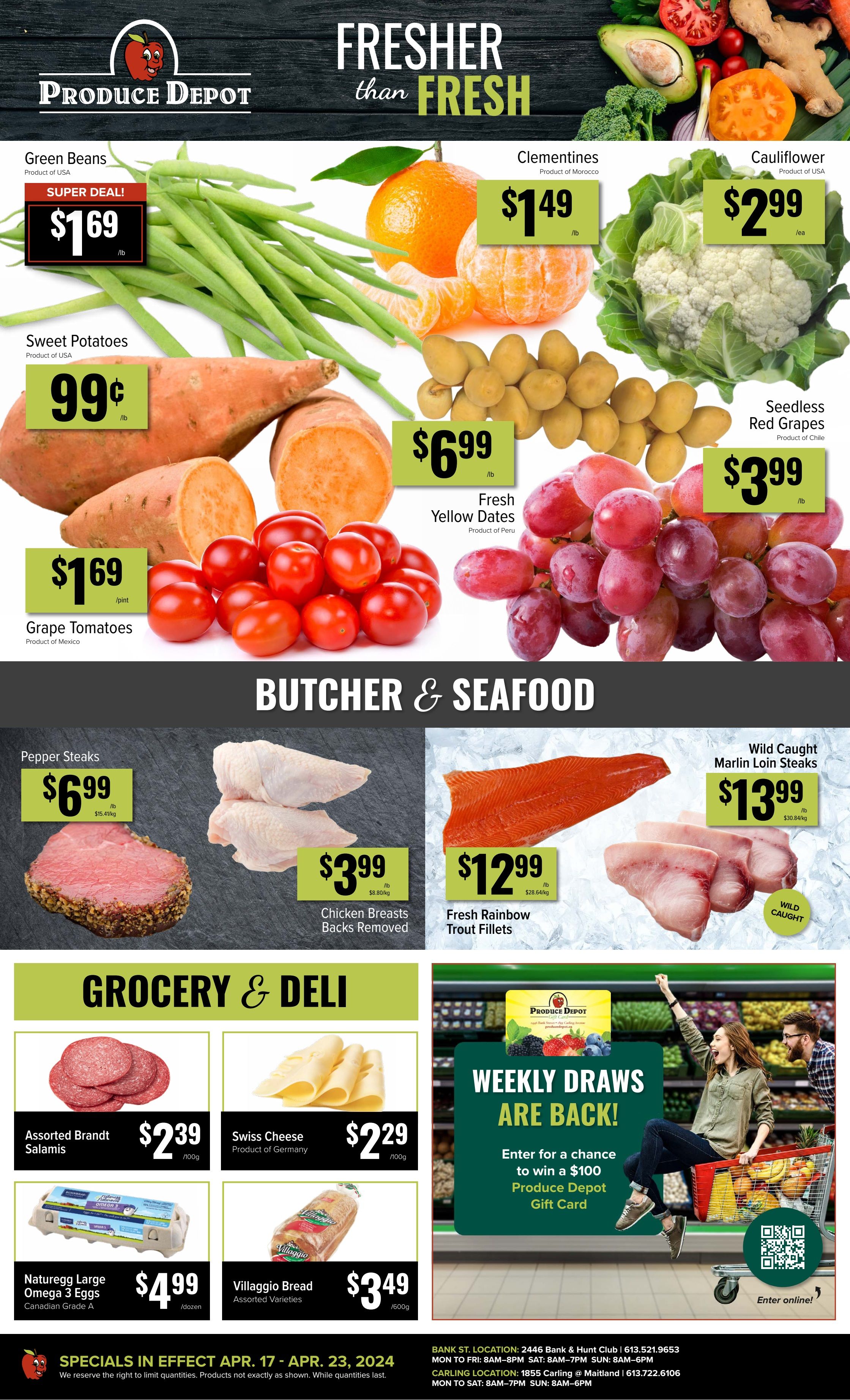 Produce Depot - Weekly Flyer Specials