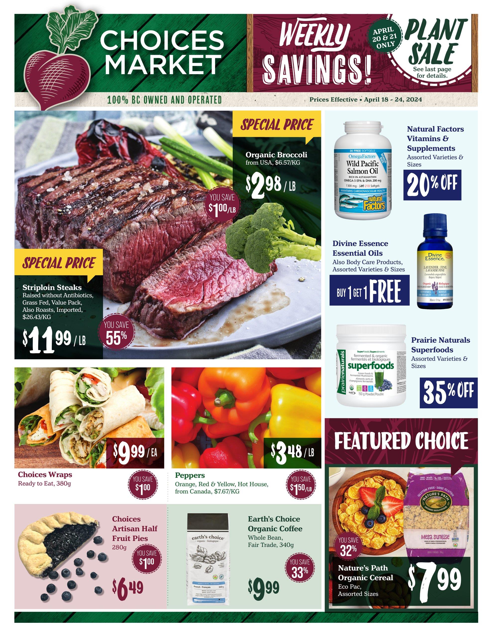 Choices Markets - Weekly Flyer Specials