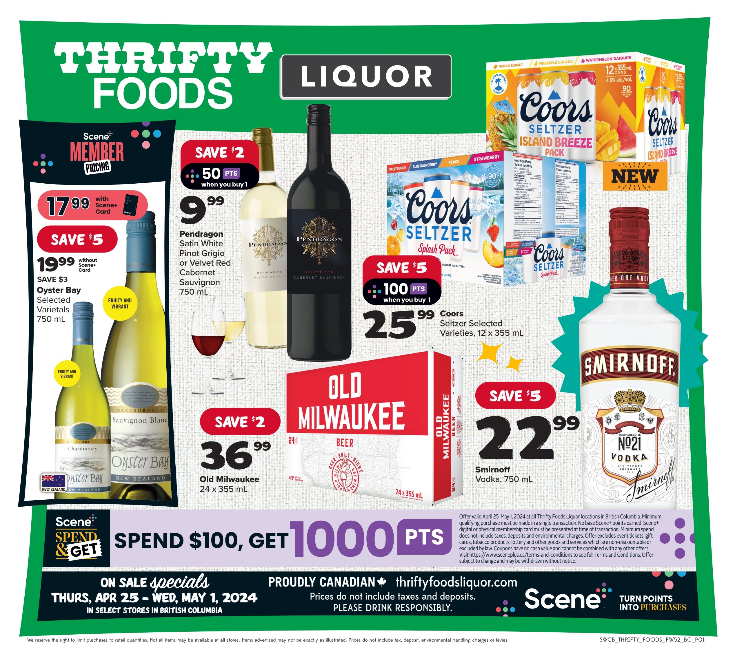 Thrifty Foods - Liquor