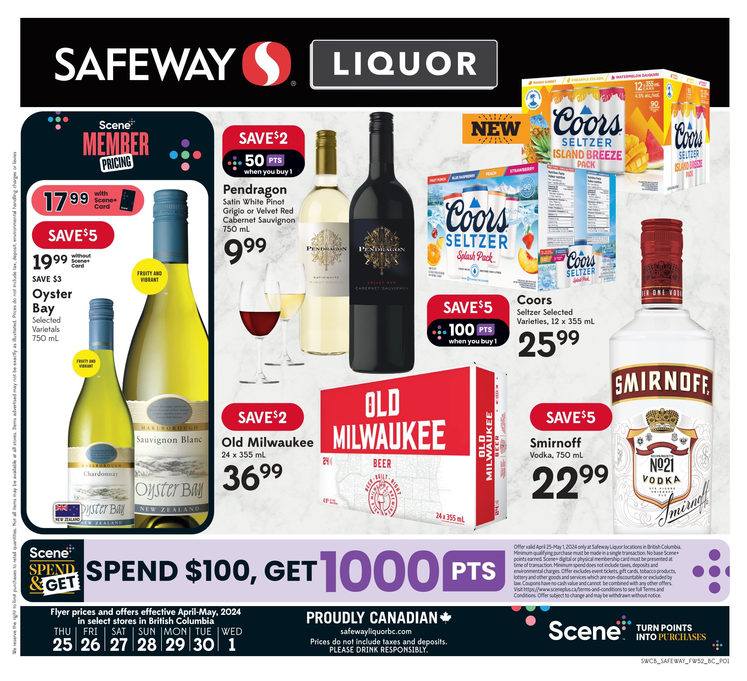 Safeway - Liquor Specials