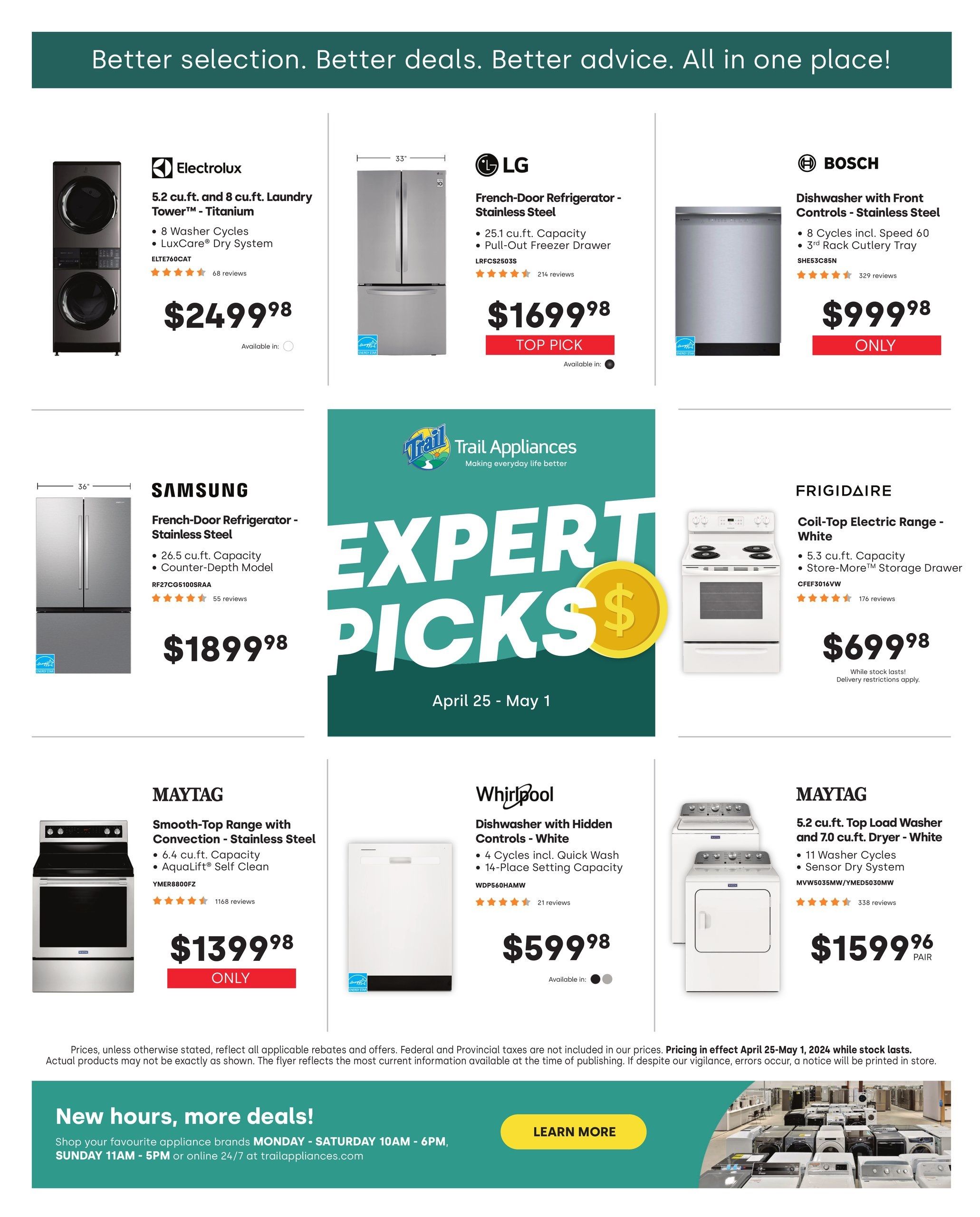 Trail Appliances - British Columbia - Weekly Flyer Specials