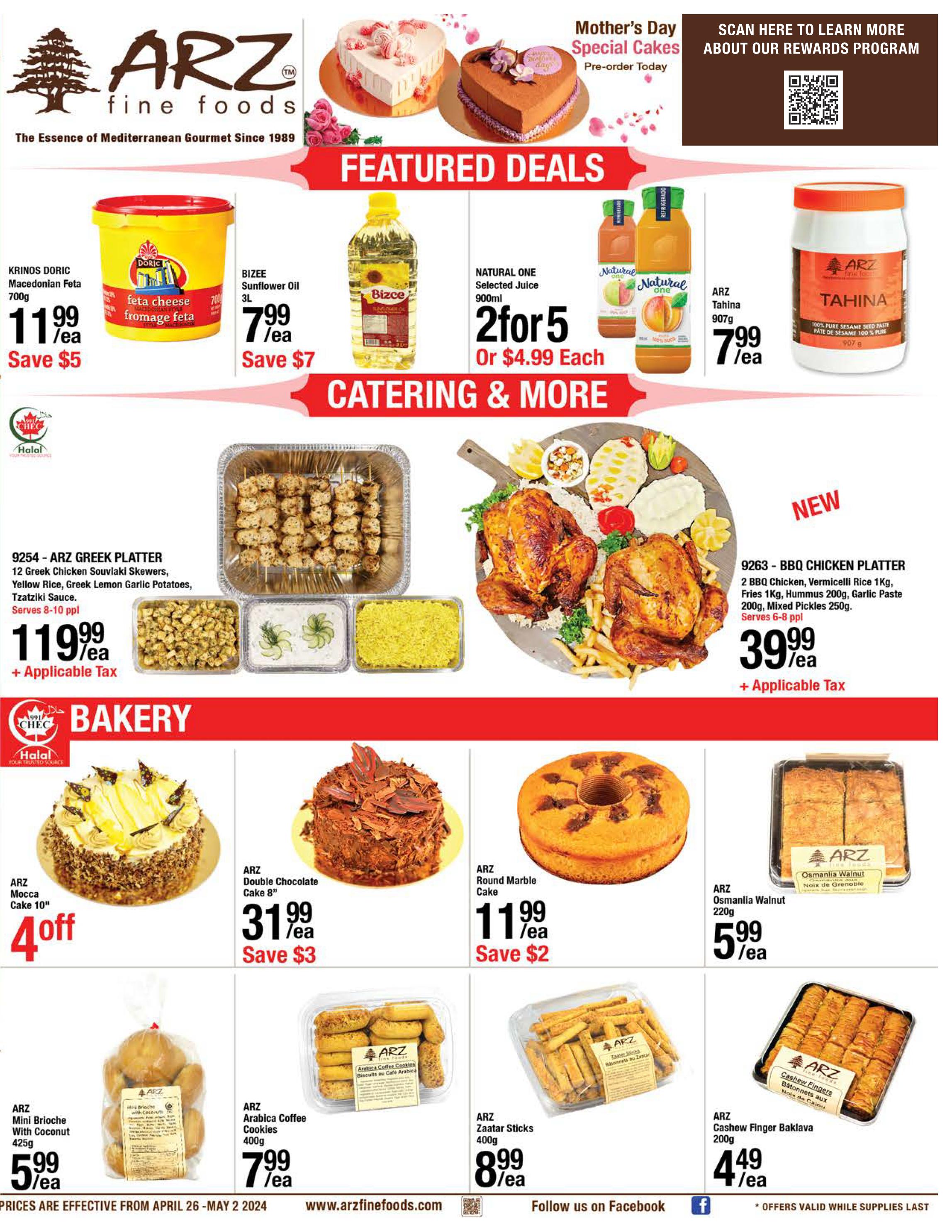 ARZ Fine Foods - Weekly Flyer Specials