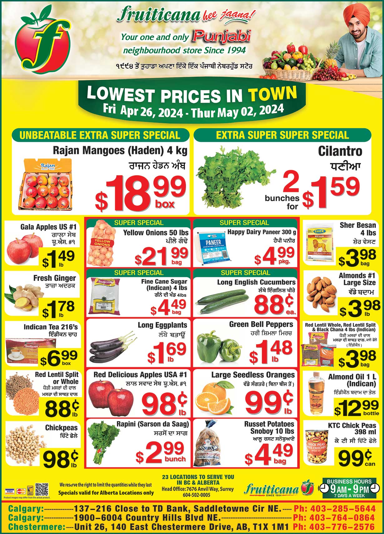 Fruiticana - Calgary - Weekly Flyer Specials
