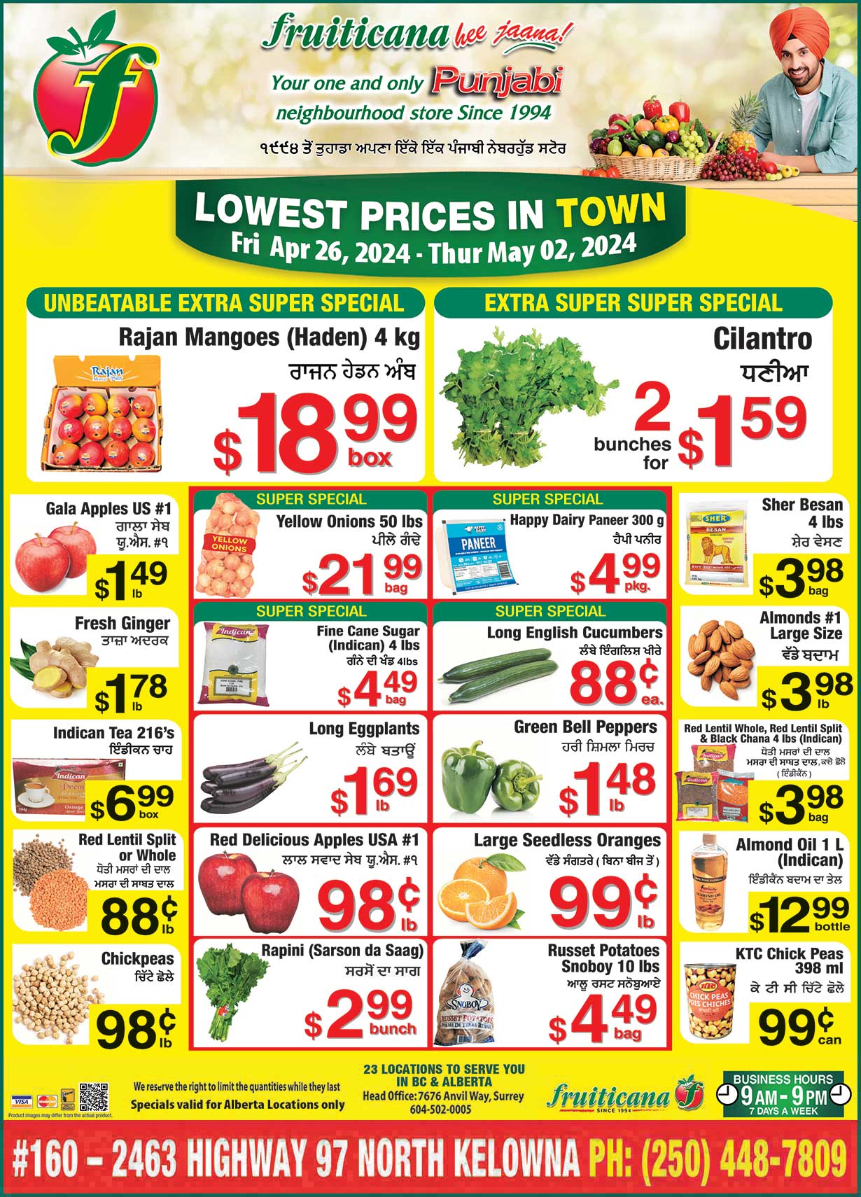 Fruiticana - Kelowna - Weekly Flyer Specials
