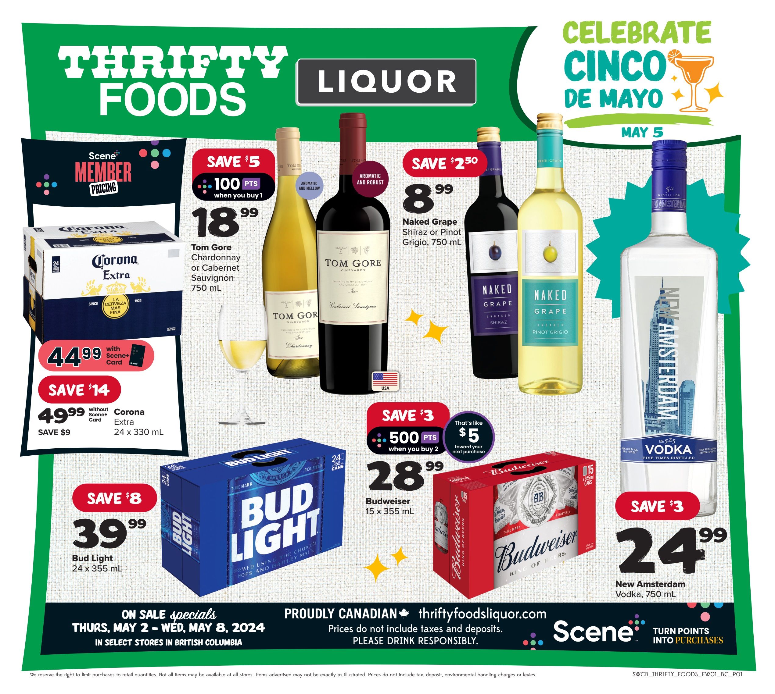 Thrifty Foods - Liquor