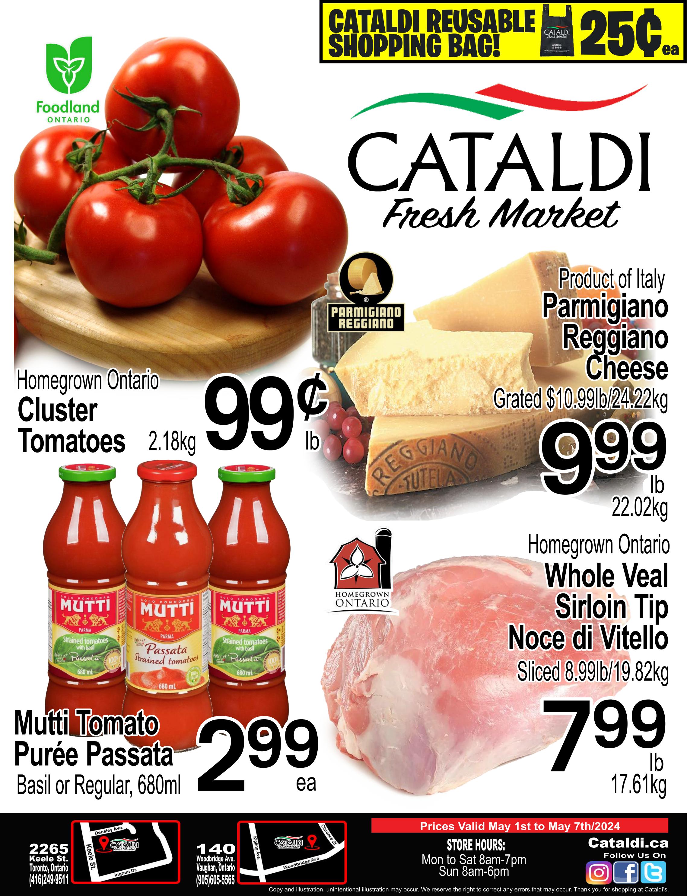 Cataldi - Weekly Flyer Specials