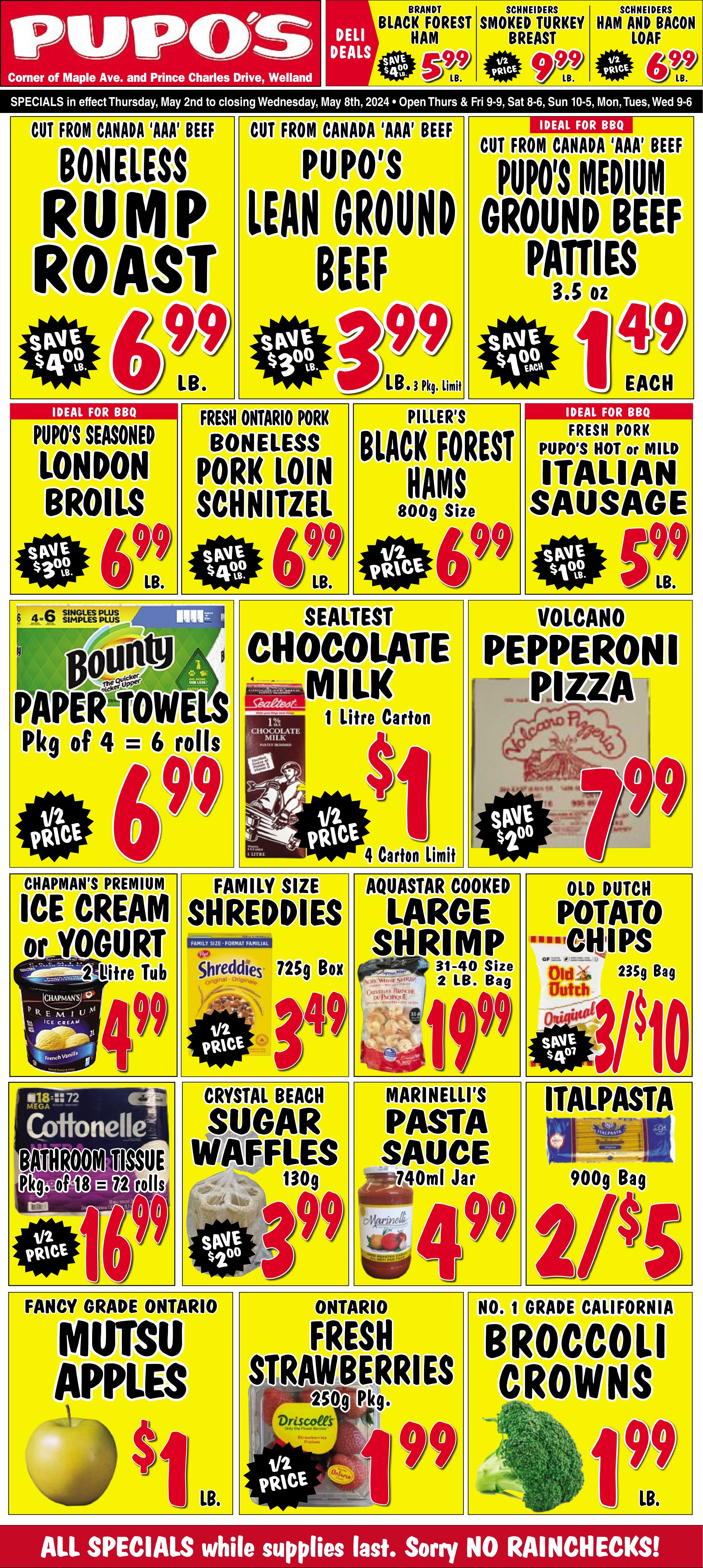 Pupo's Food Market - Weekly Flyer Specials