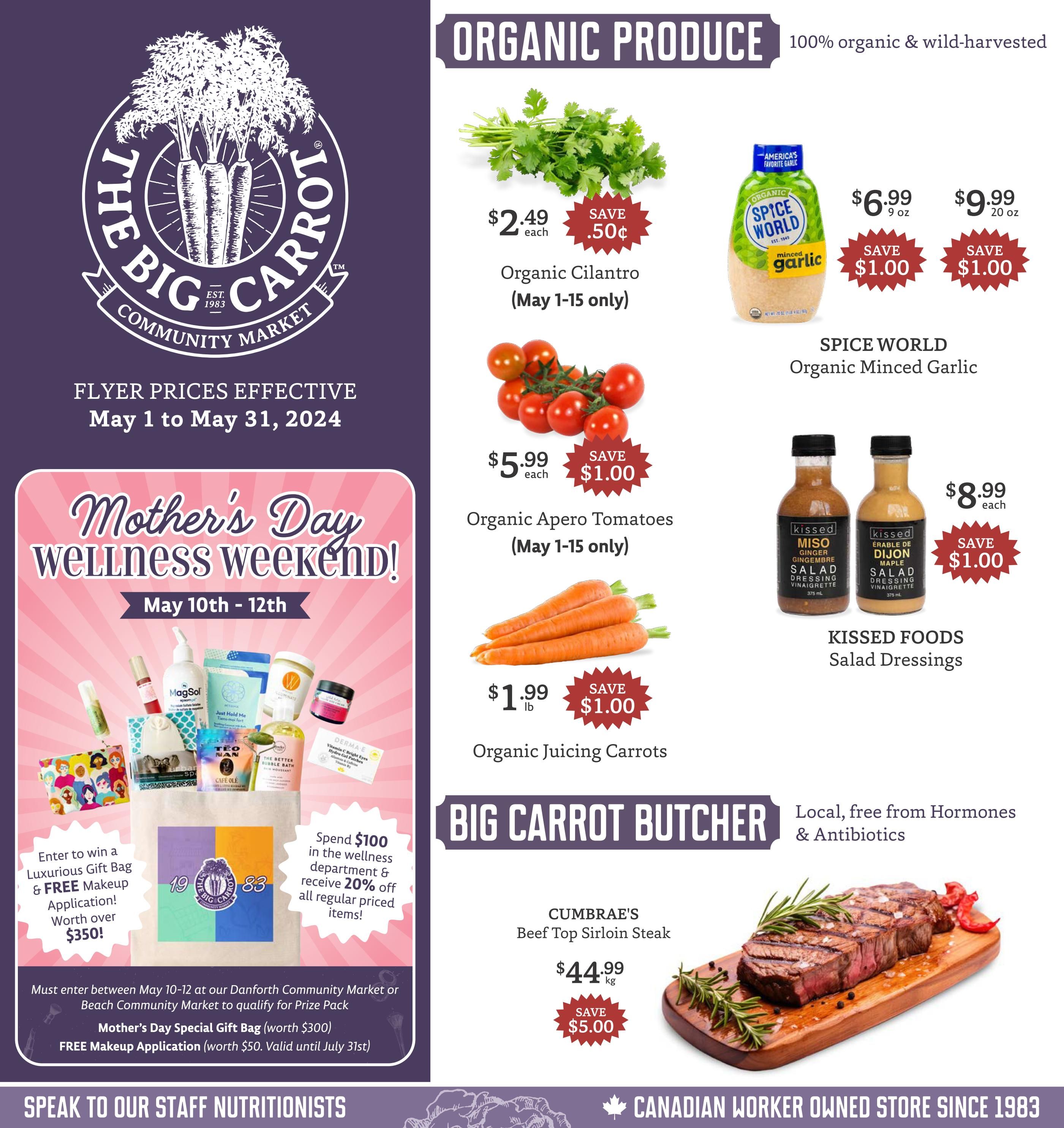 The Big Carrot - Monthly Savings