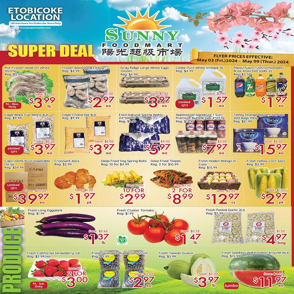 Sunny Foodmart - Etobicoke - Weekly Flyer Specials