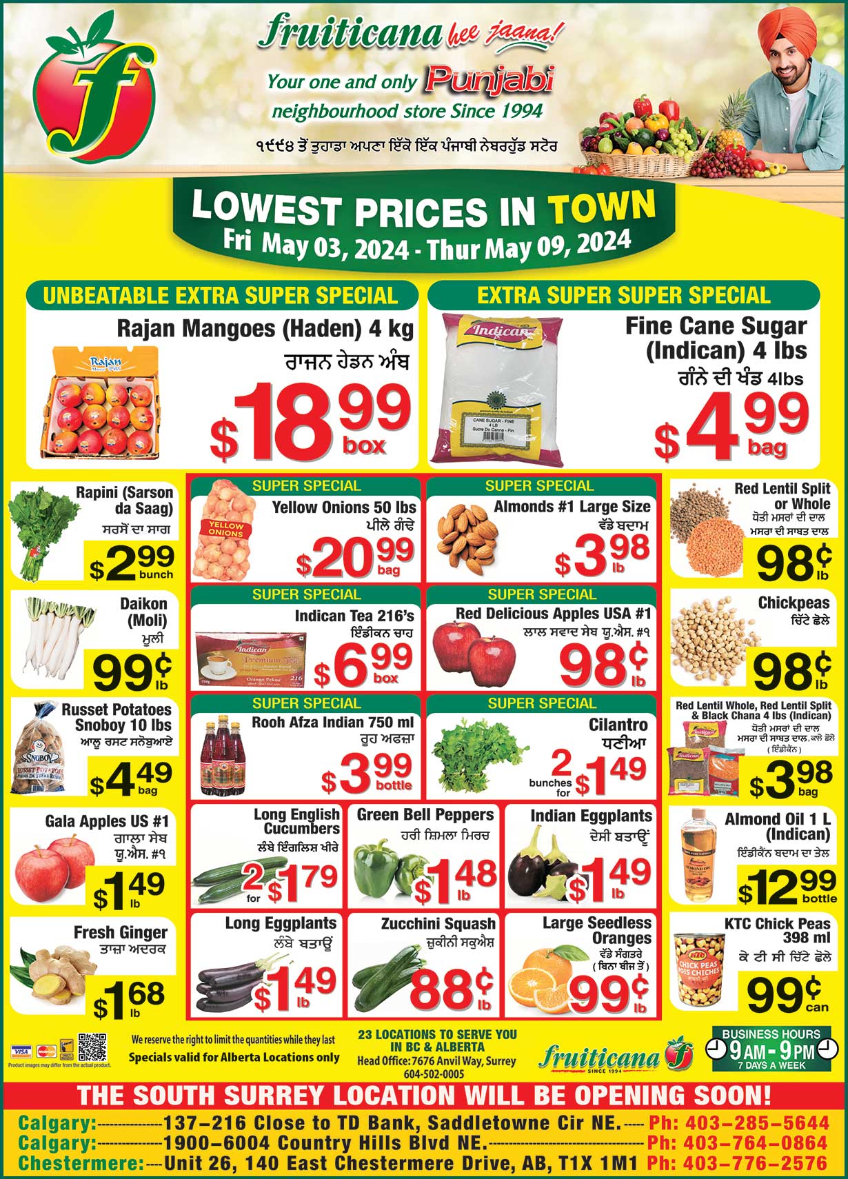Fruiticana - Calgary - Weekly Flyer Specials
