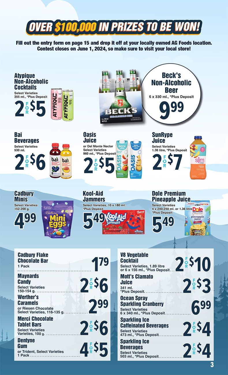 AG Foods Wheel Into Summer Flyer Savings - Page 3