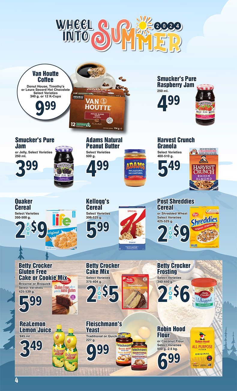 AG Foods Wheel Into Summer Flyer Savings - Page 4