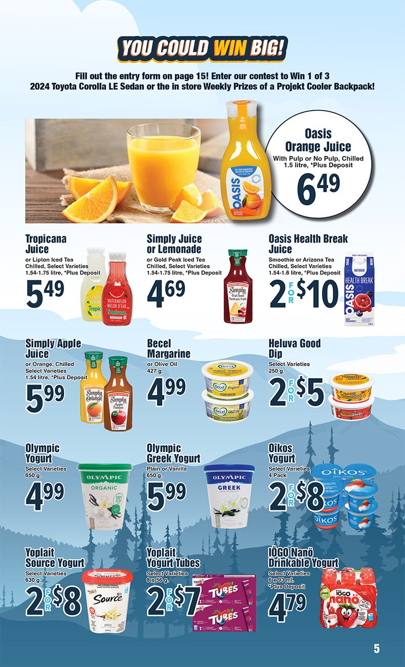 AG Foods Wheel Into Summer Flyer Savings - Page 5