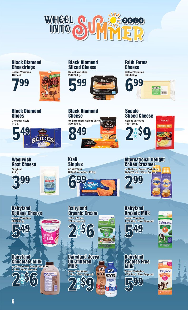 AG Foods Wheel Into Summer Flyer Savings - Page 6