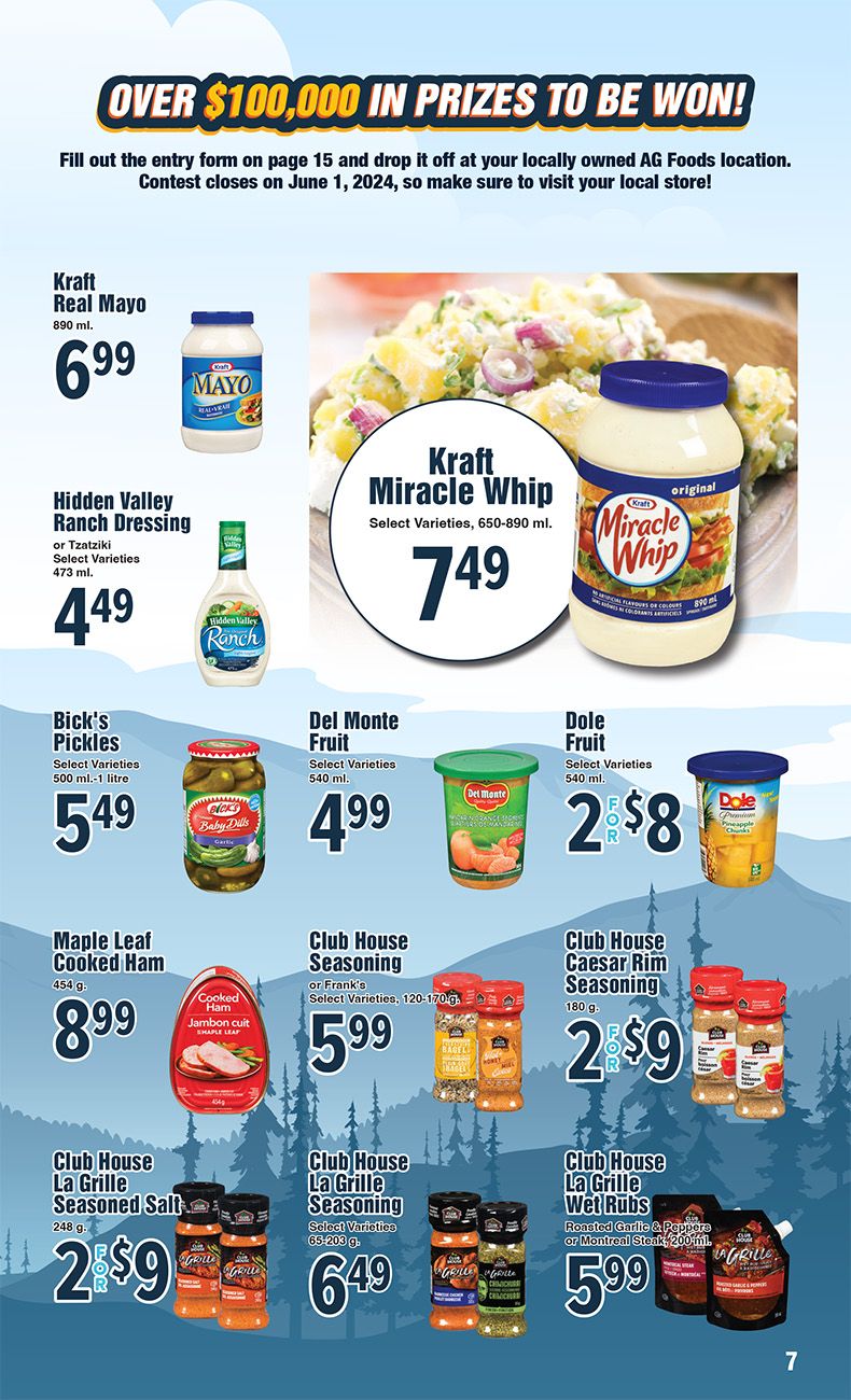 AG Foods Wheel Into Summer Flyer Savings - Page 7