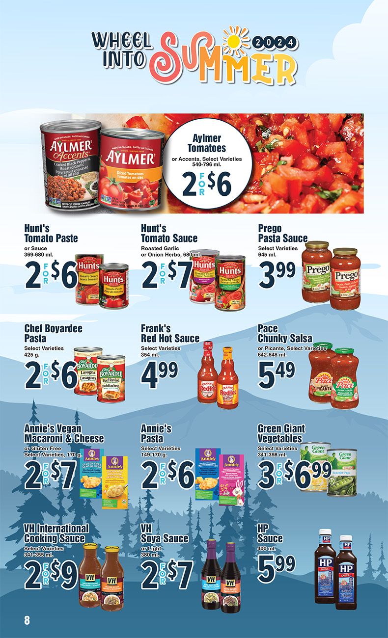 AG Foods Wheel Into Summer Flyer Savings - Page 8