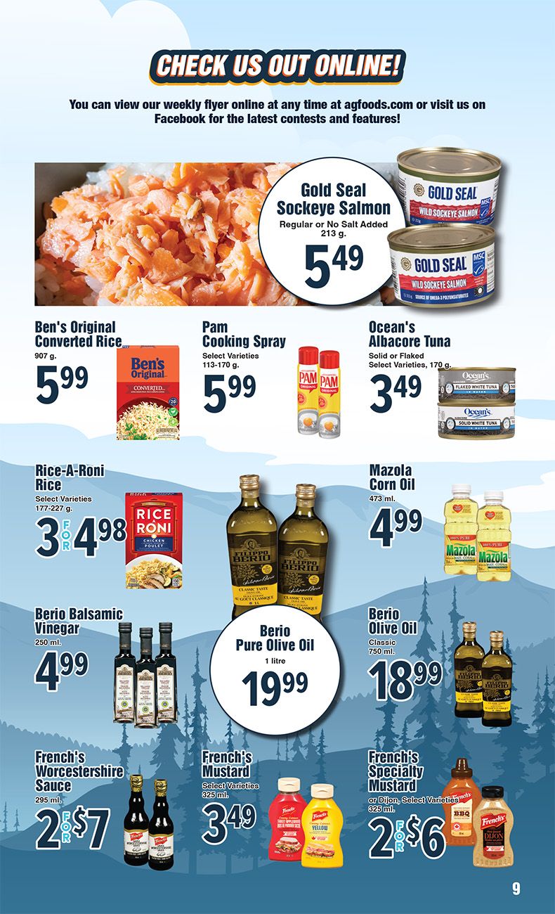 AG Foods Wheel Into Summer Flyer Savings - Page 9