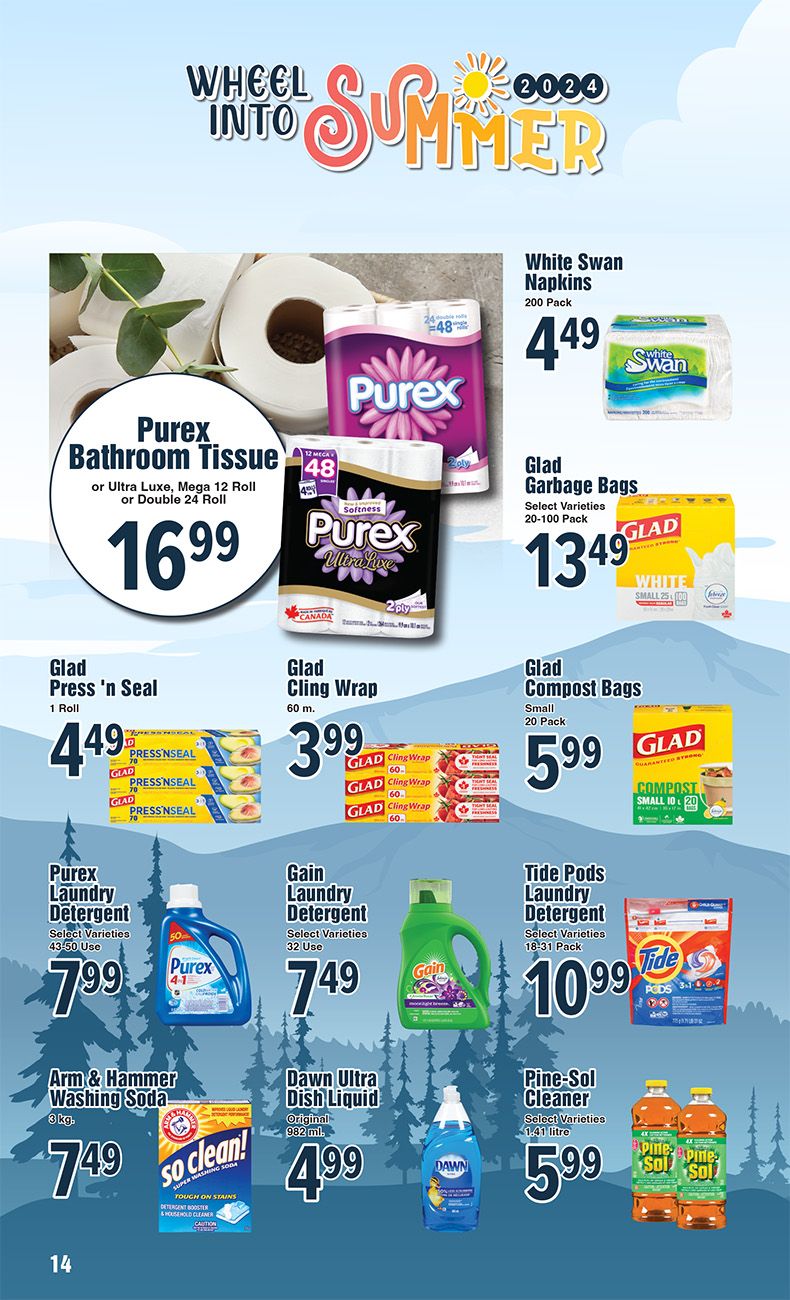 AG Foods Wheel Into Summer Flyer Savings - Page 14