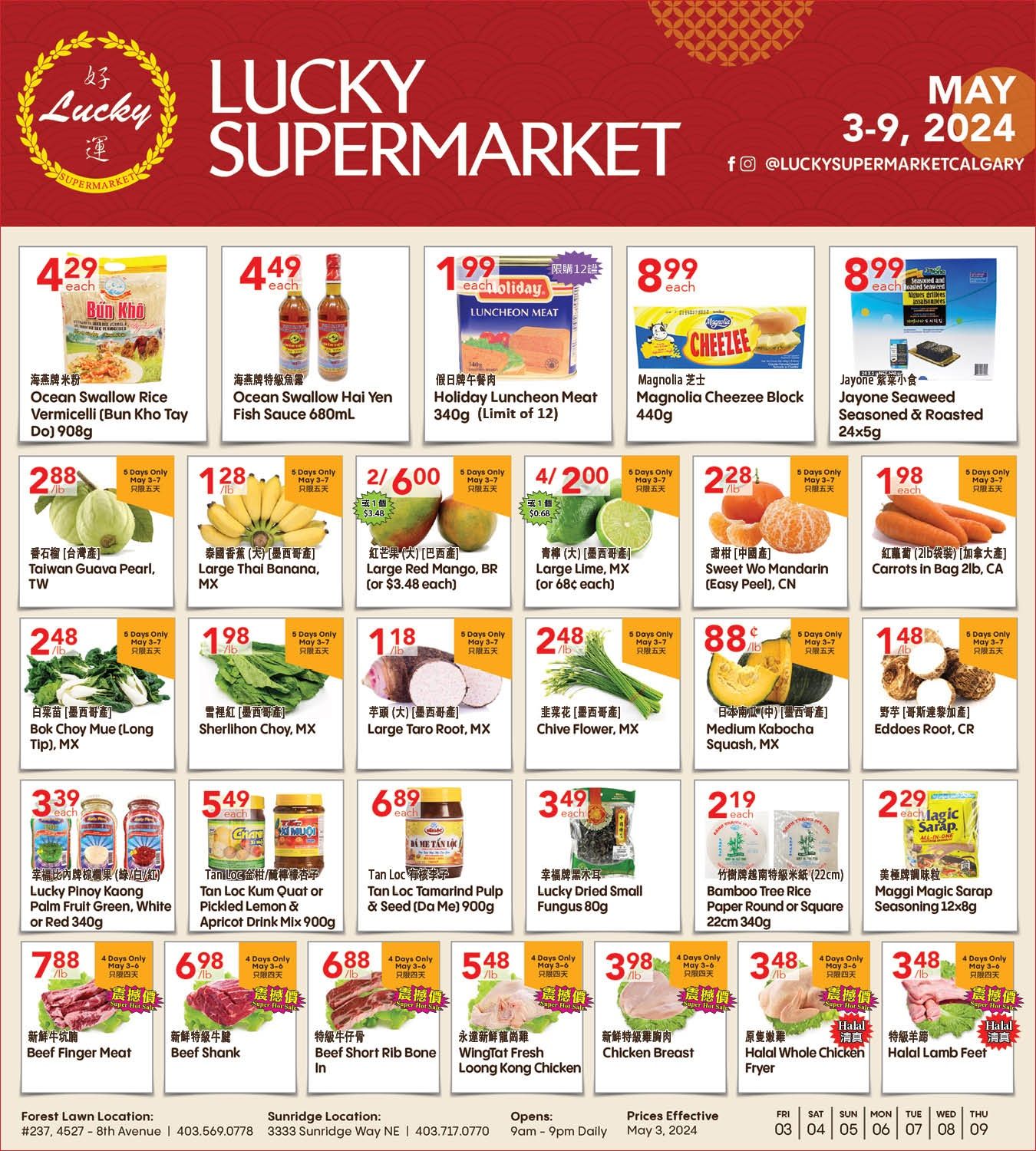 Lucky Supermarket - Calgary - Weekly Flyer Specials