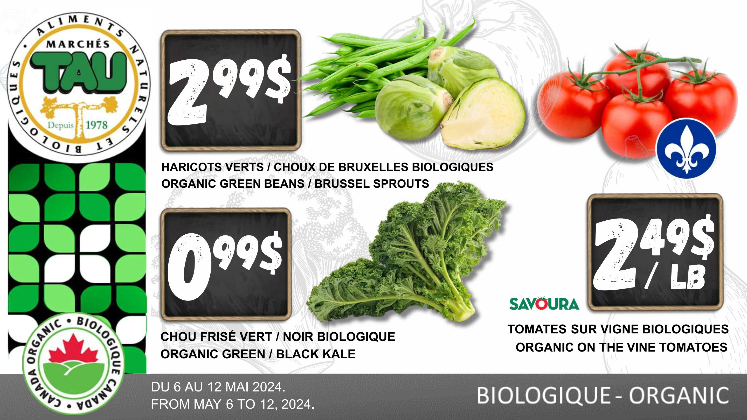 Marches TAU - Produce Specials