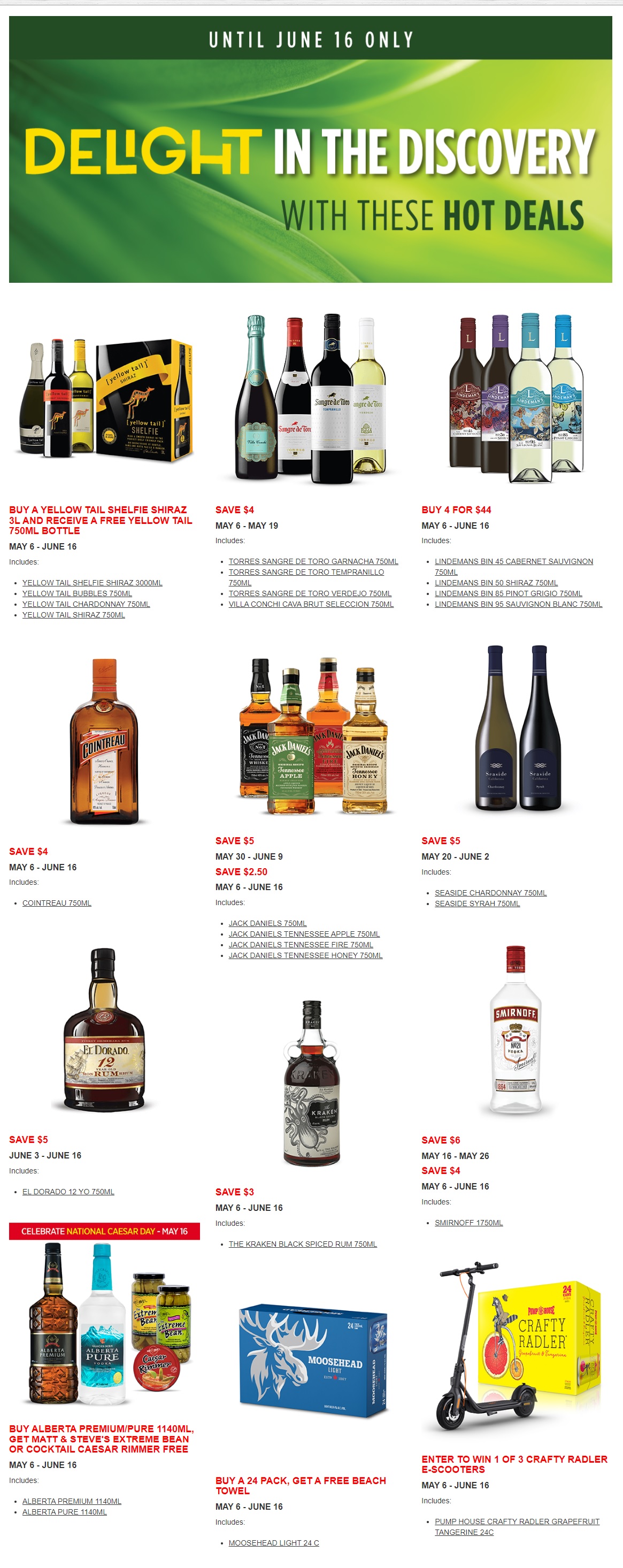 Alcool NB Liquor - Hot Deals