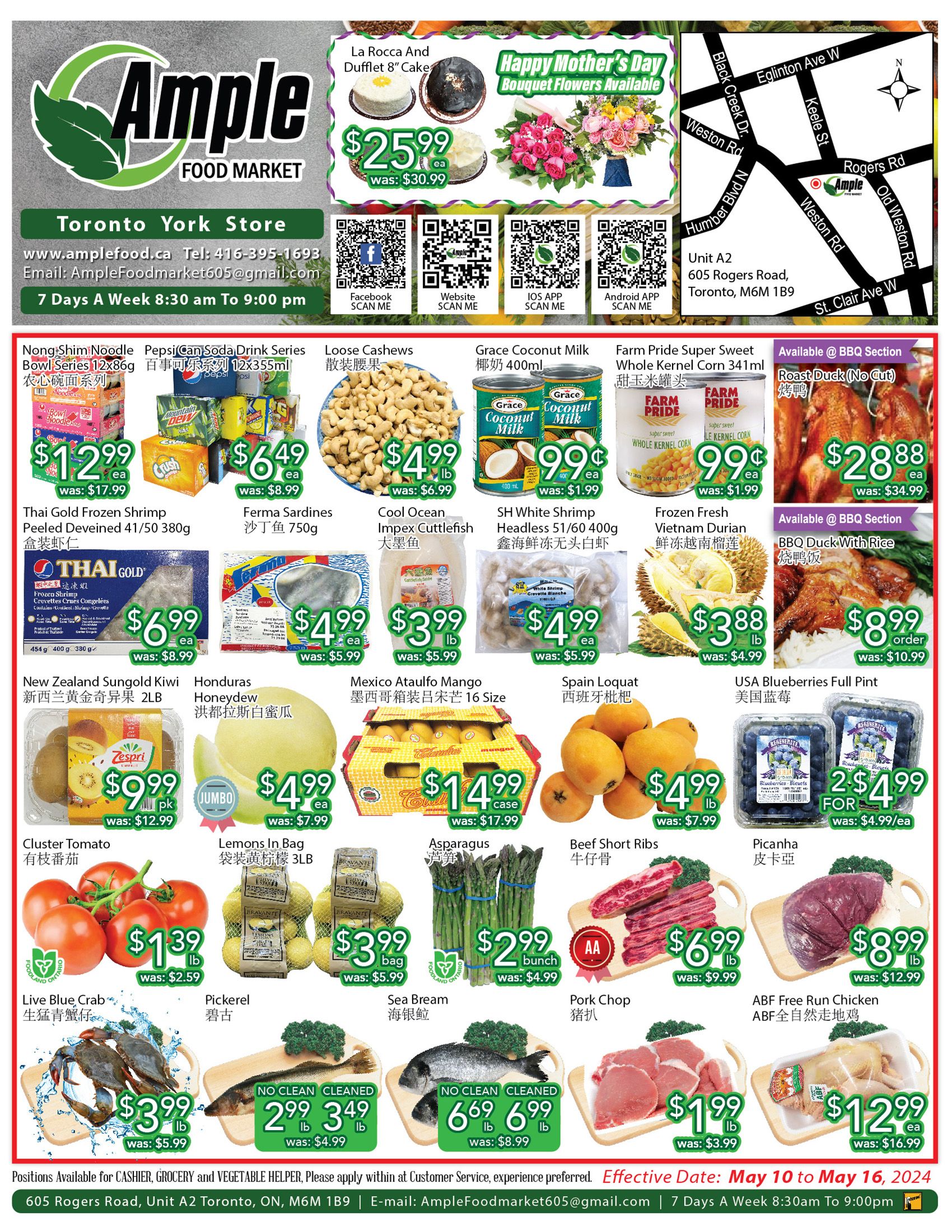 Ample Food Market - Toronto York Store - Weekly Flyer Specials