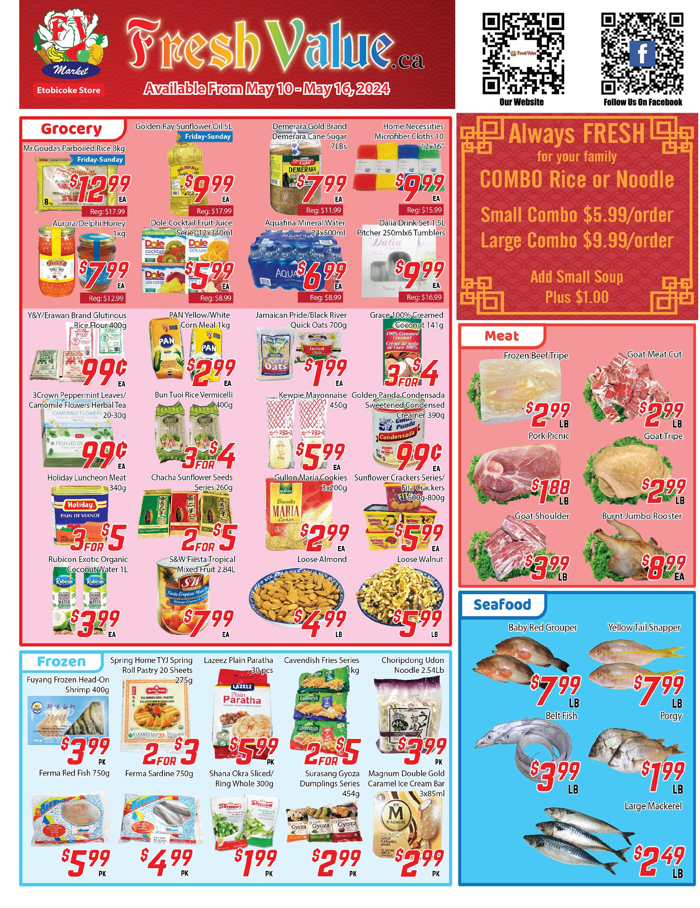 Fresh Value Market - Etobicoke Store - Weekly Flyer Specials