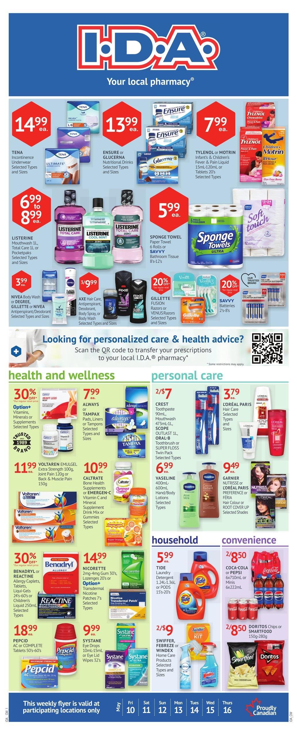 IDA Pharmacy - Weekly Flyer Specials
