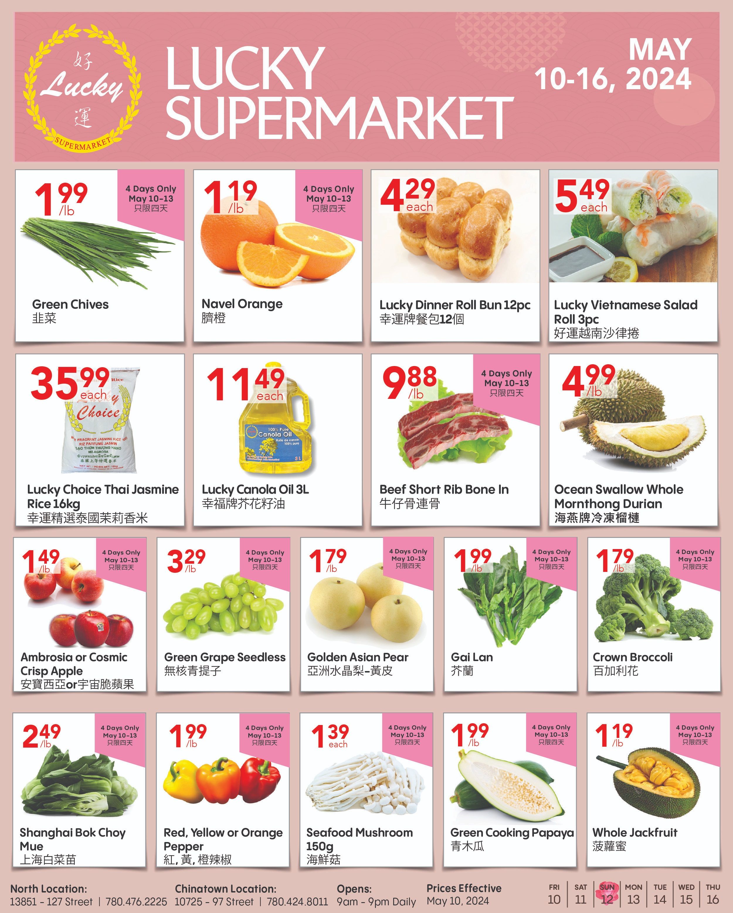 Lucky Supermarket - Edmonton - Weekly Flyer Specials