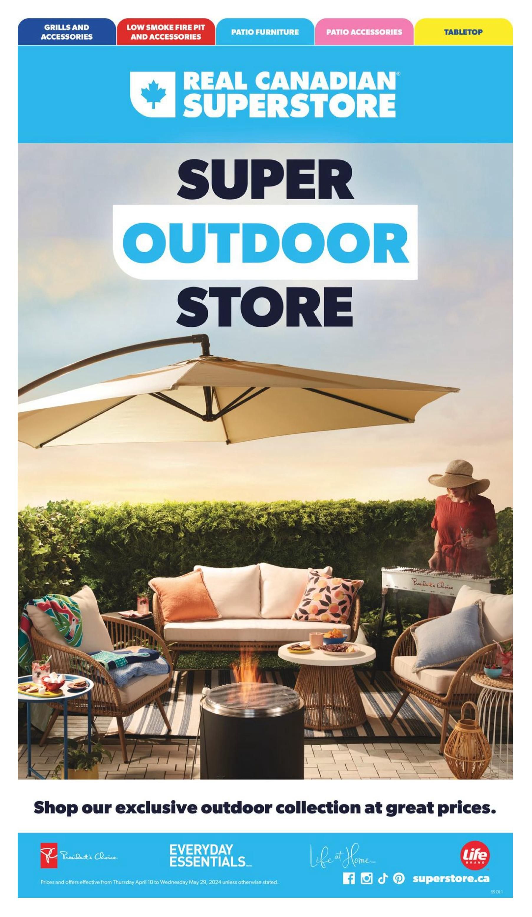 Real Canadian Superstore - Western Canada - Super Outdoor Store Specials