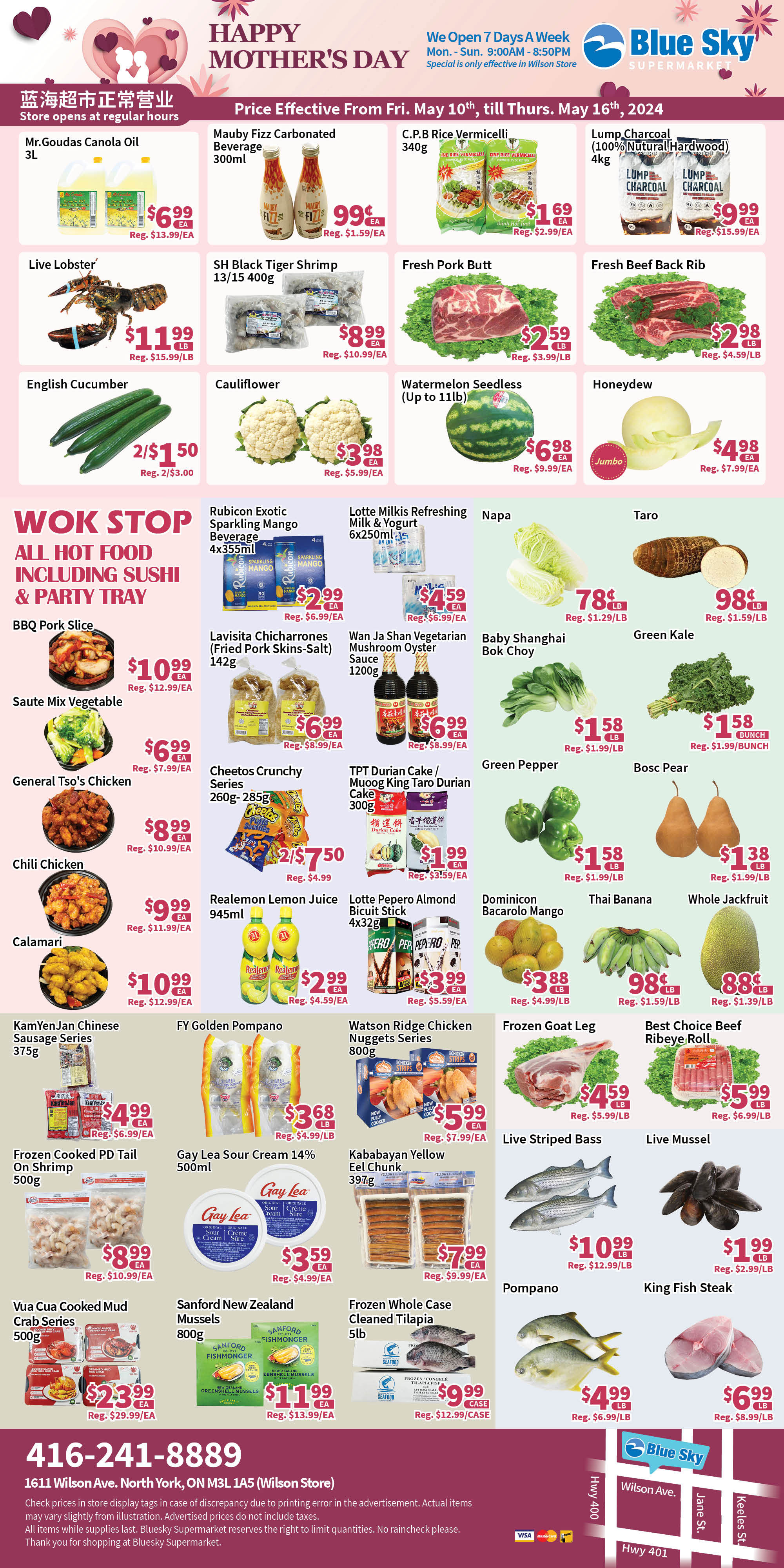 Blue Sky Supermarket - Wilson - Weekly Flyer Specials