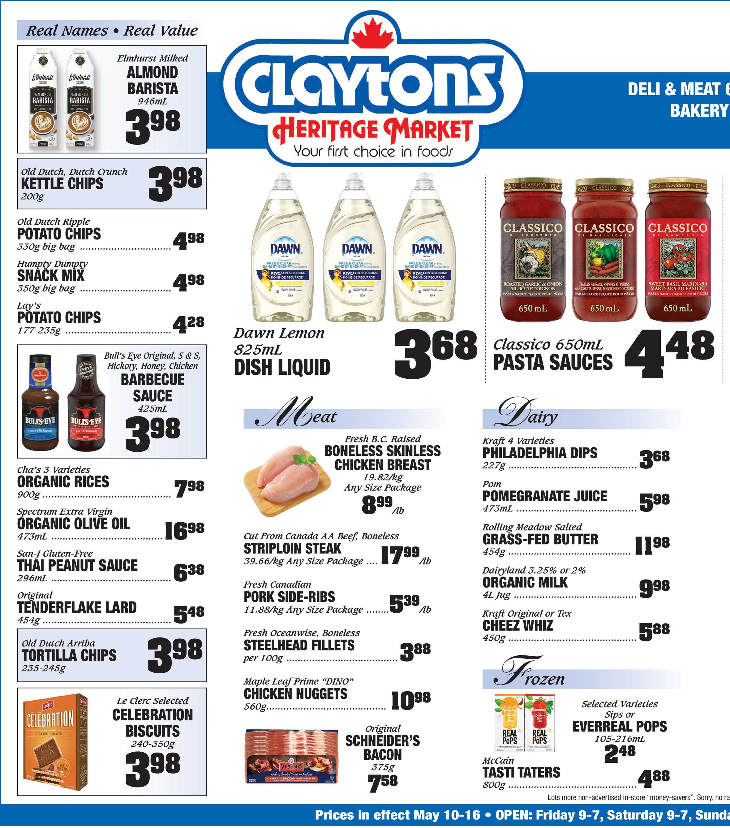 Claytons Heritage Market - Weekly Flyer Specials