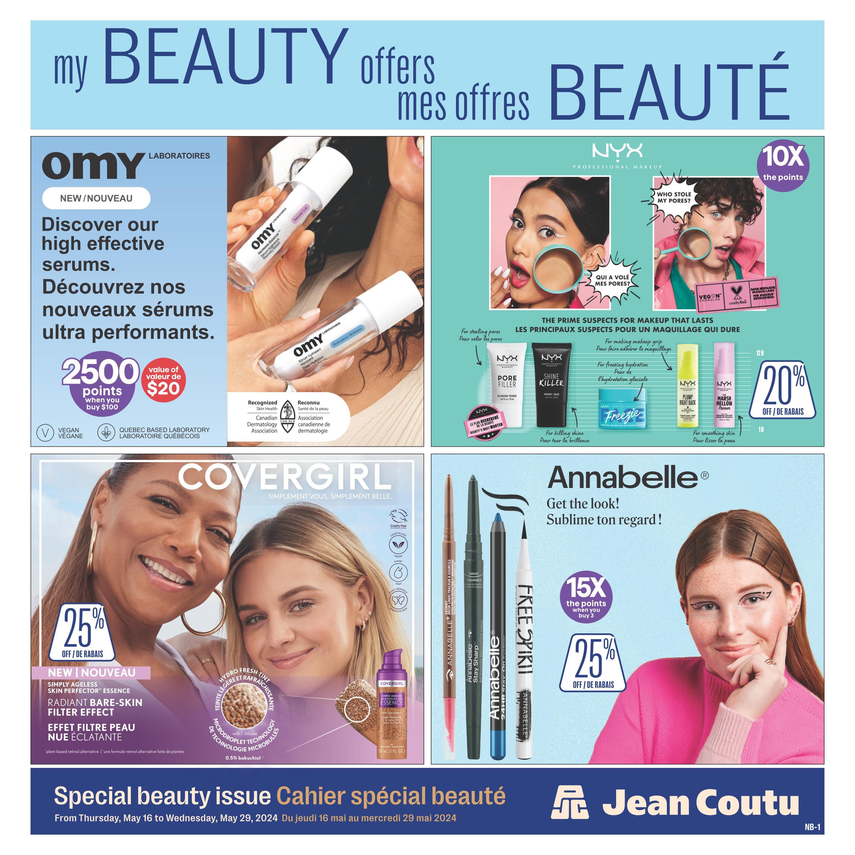 Jean Coutu - New Brunswick - Beauty Offers