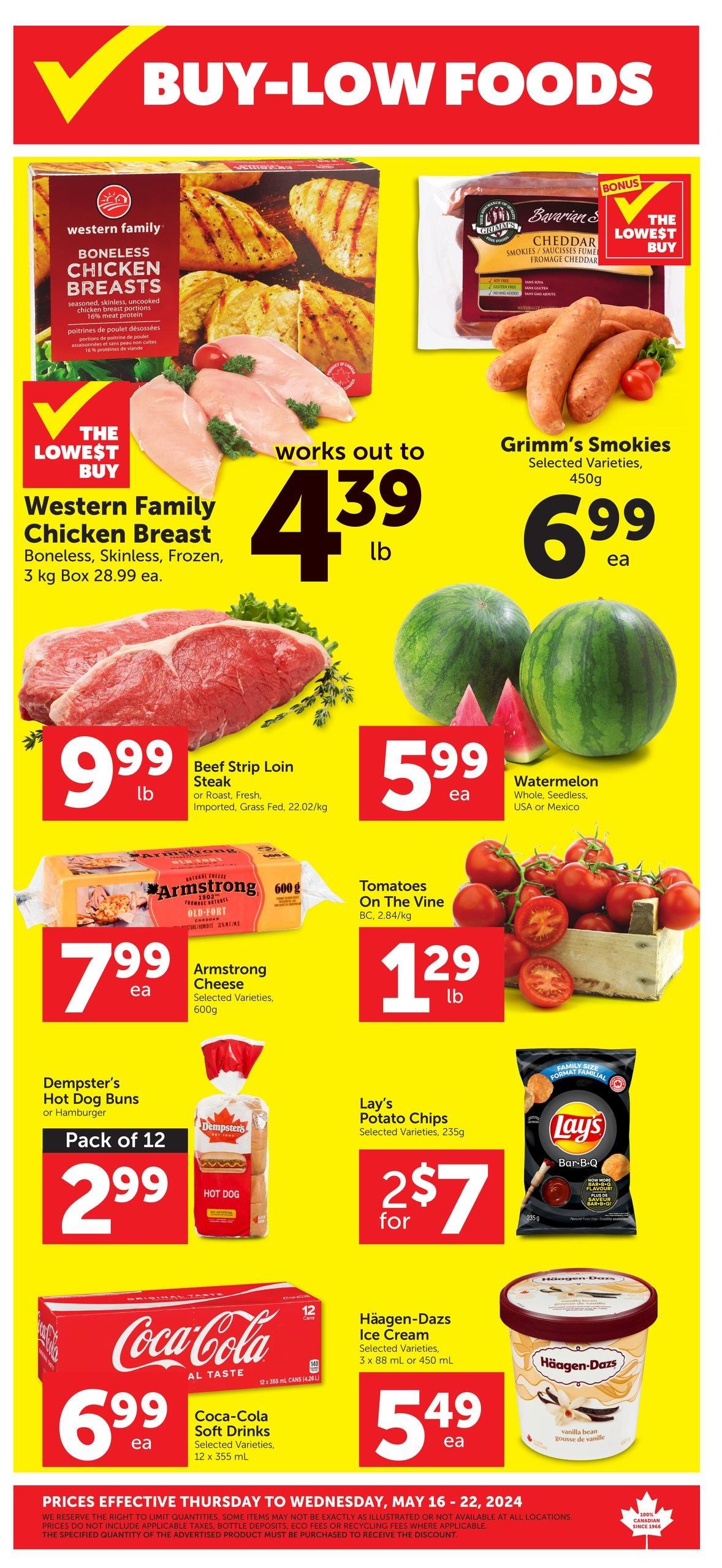 Buy-Low Foods - Weekly Flyer Specials