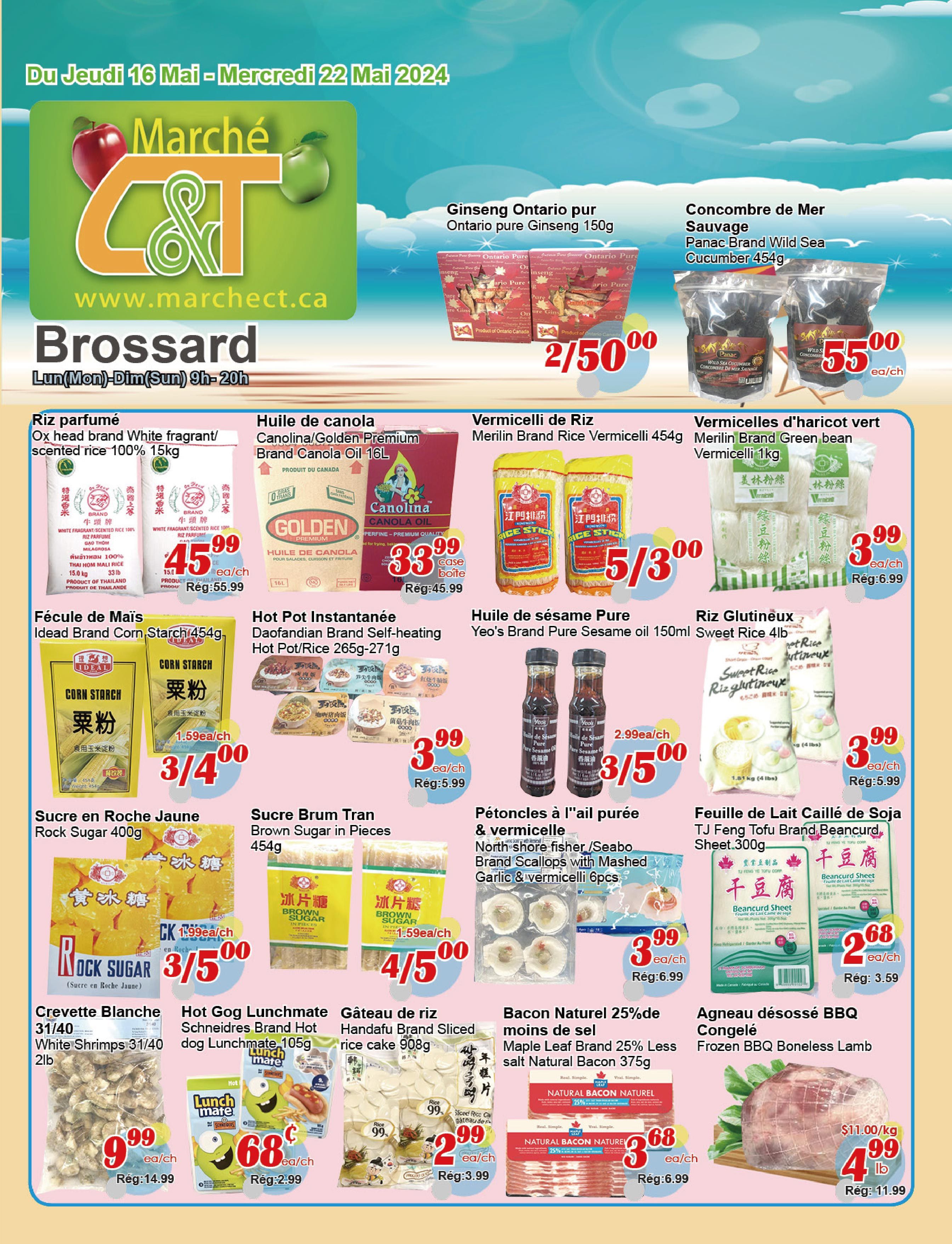C&T Supermarket - Brossard - Weekly Flyer Specials