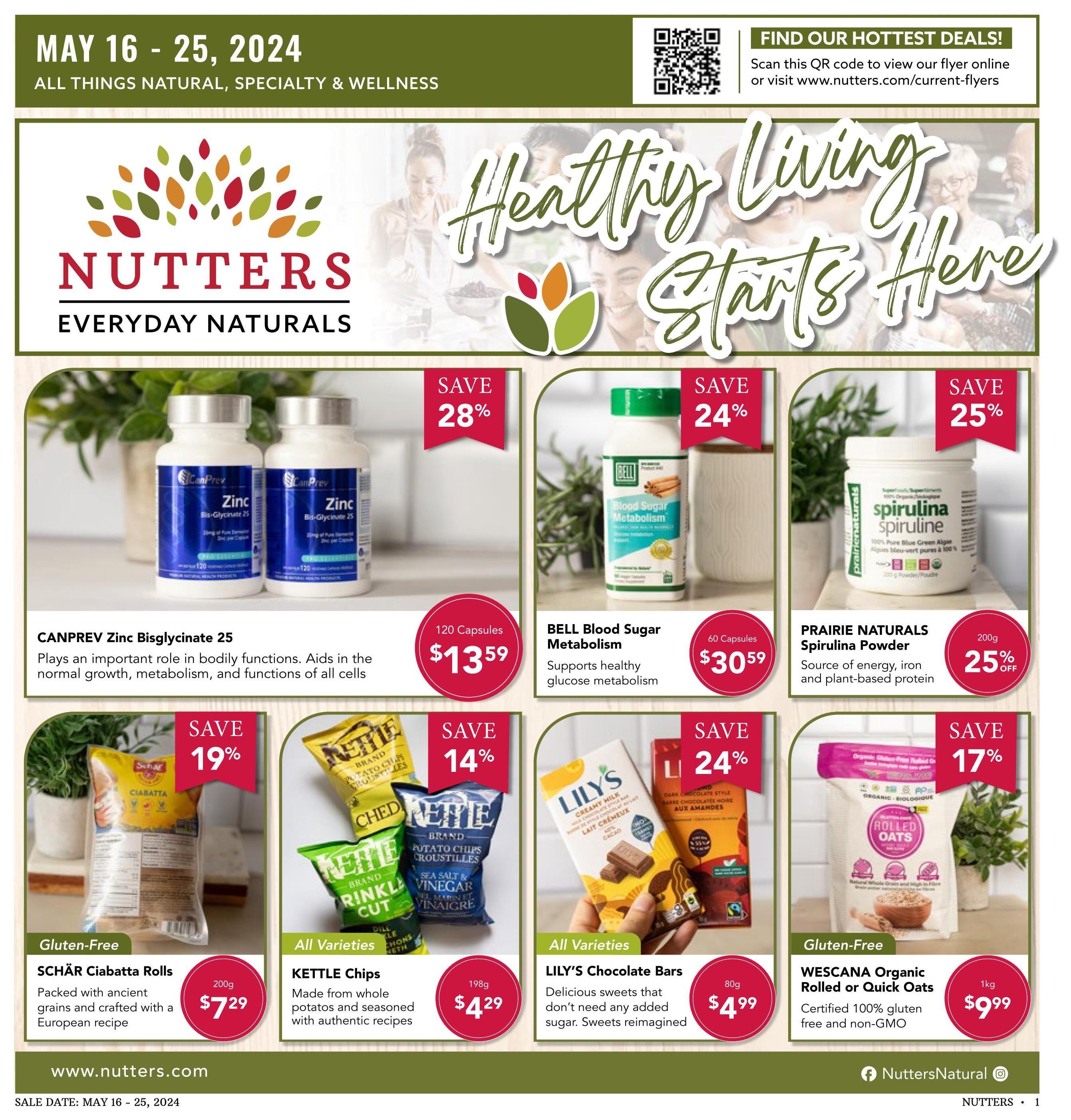 Nutter's Bulk & Natural Foods - 2 Weeks of Savings