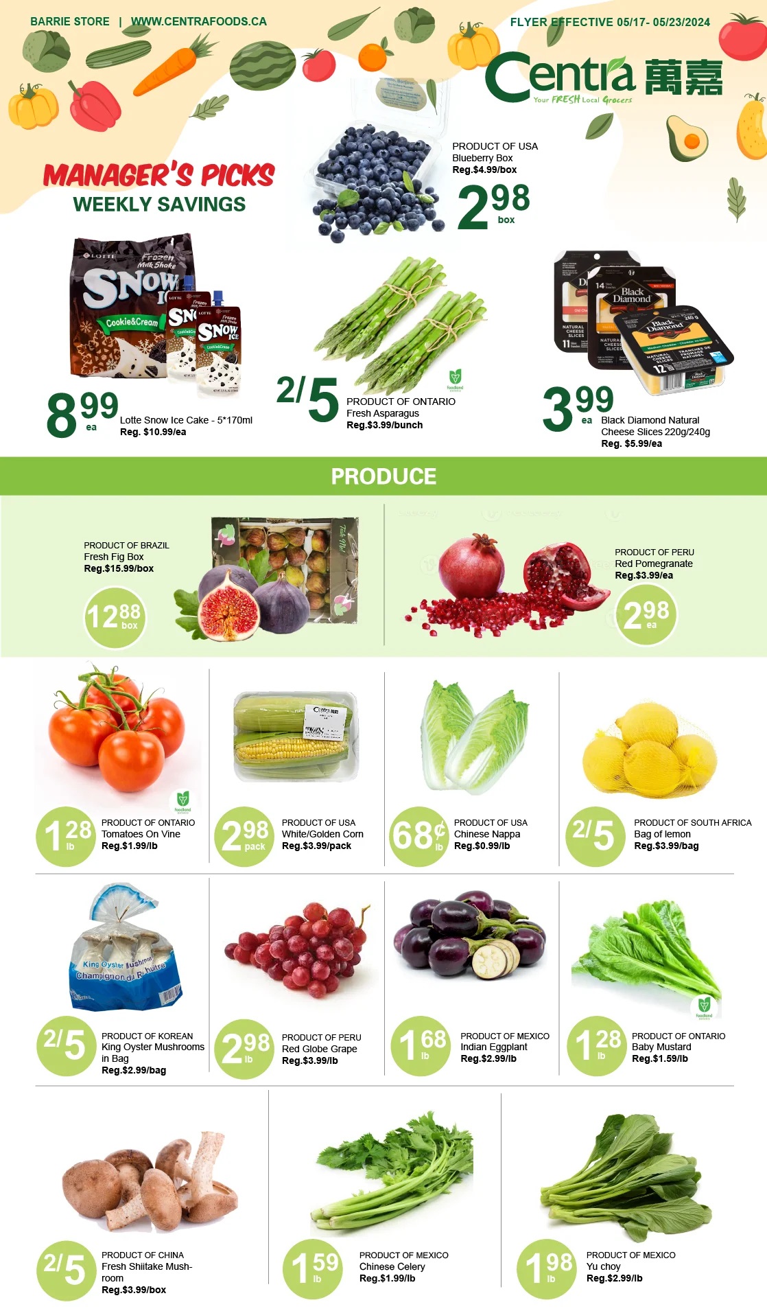 Centra Food Market - Barrie - Weekly Flyer Specials