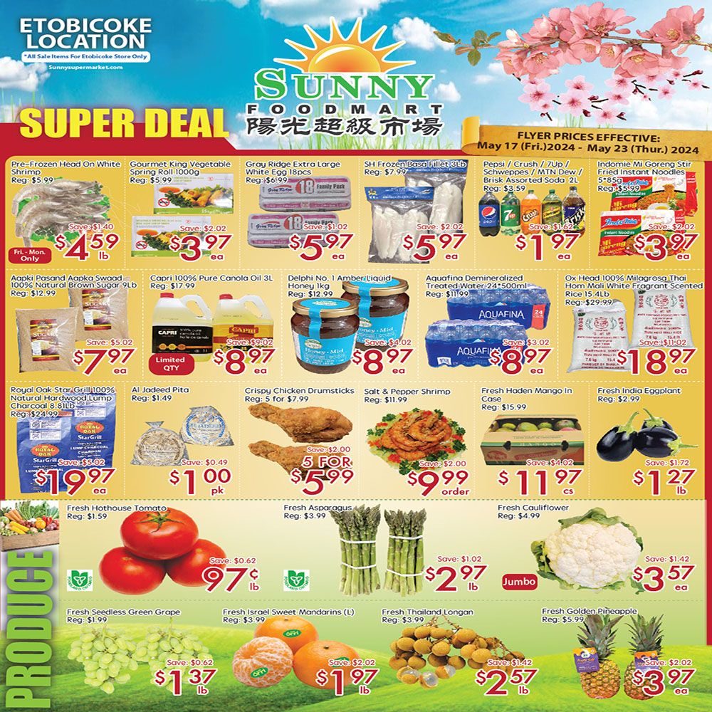 Sunny Foodmart - Etobicoke Store - Weekly Flyer Specials