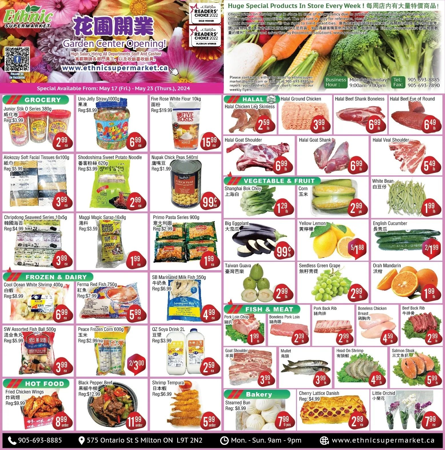 Ethnic Supermarket - Milton Store - Weekly Flyer Specials