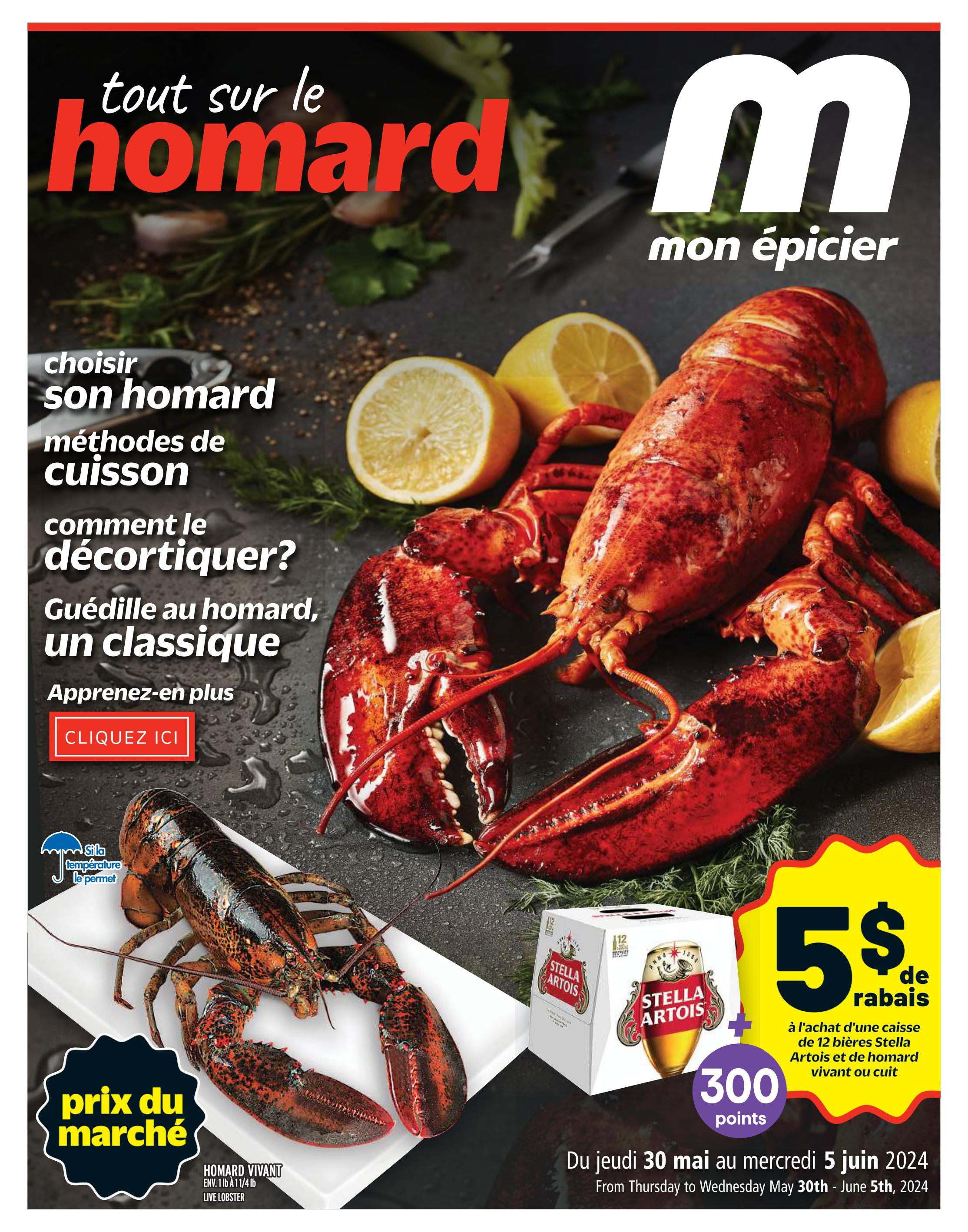 Metro - Quebec - Lobster
