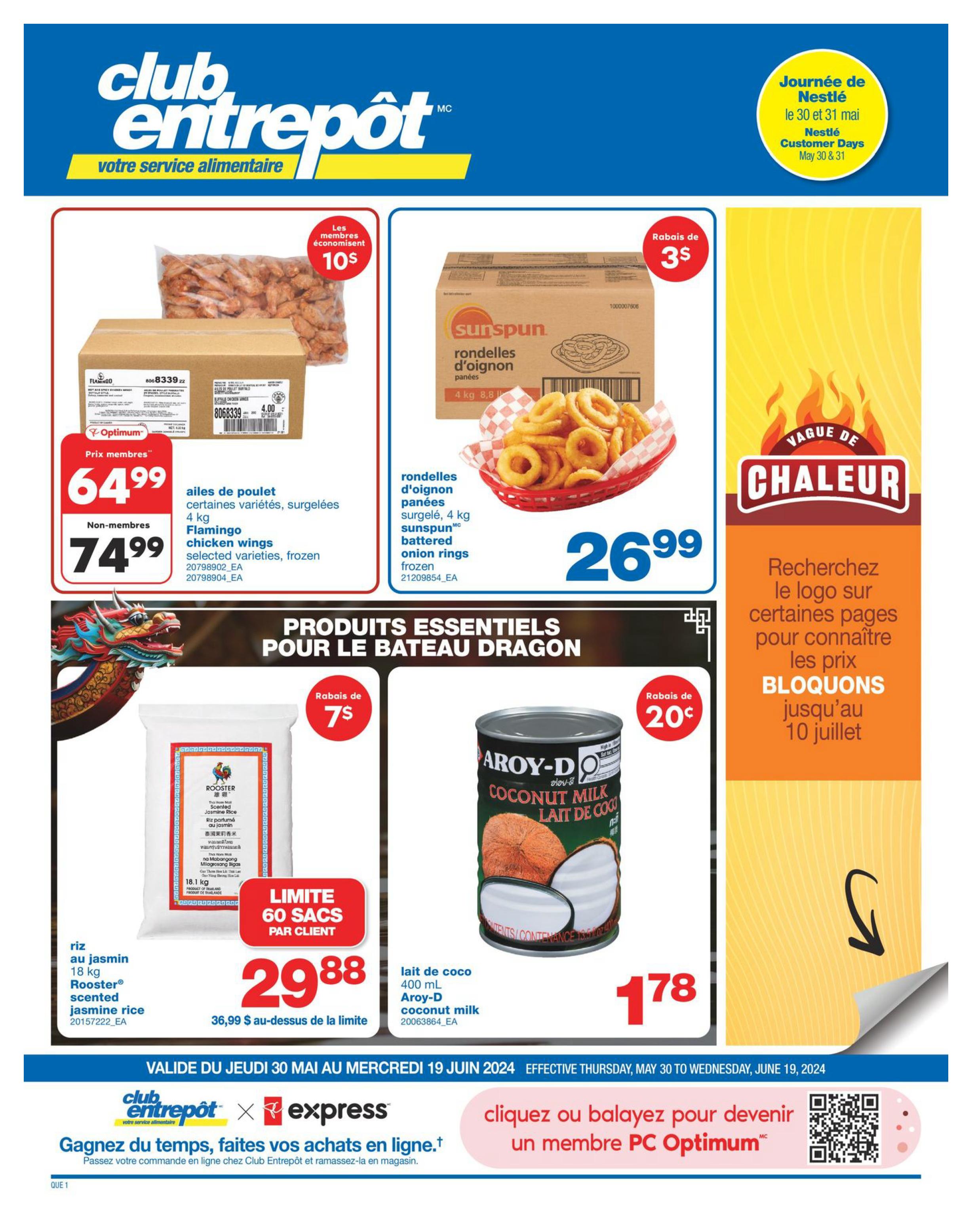 Wholesale Club - Quebec - Monthly Savings