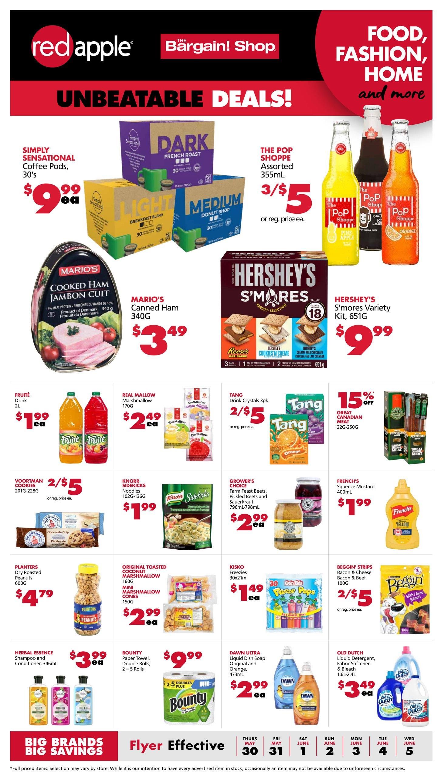 The Bargain Shop - Weekly Flyer Specials